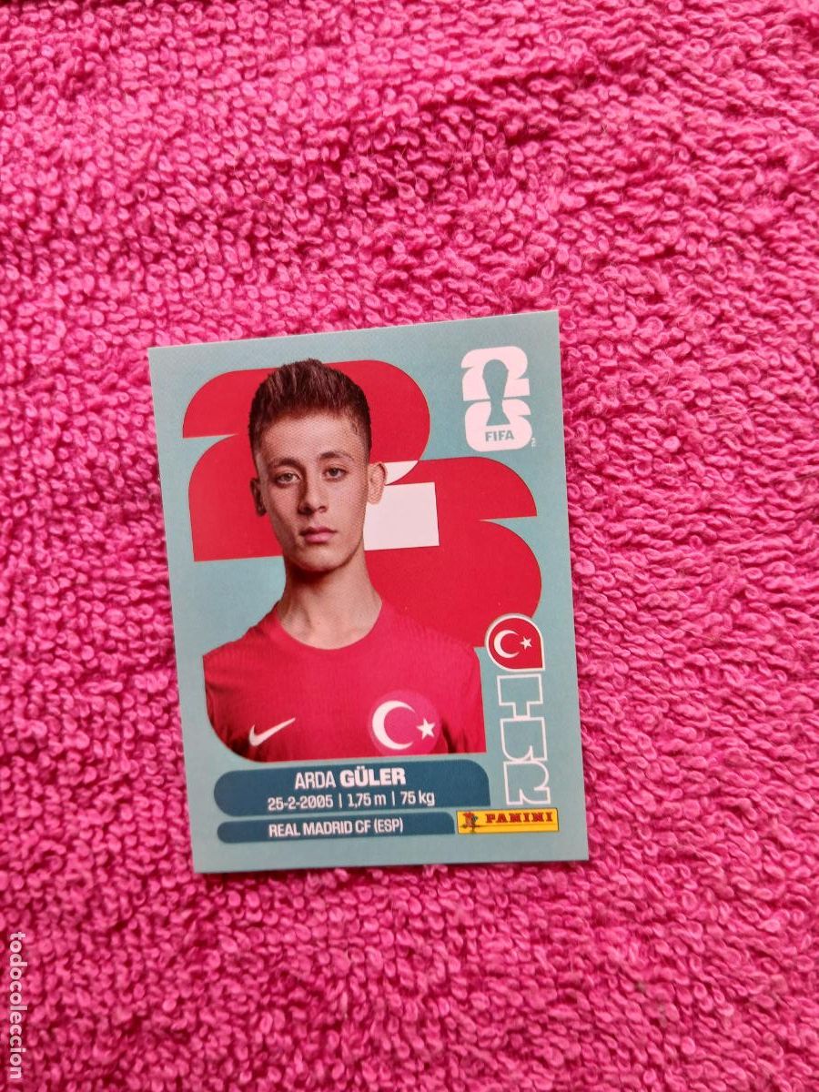 Cromos de f&uacute;tbol: FIFA World Cup 2026 arda guler tur 14 selecci&oacute;n de turquia tur14 panini 2026