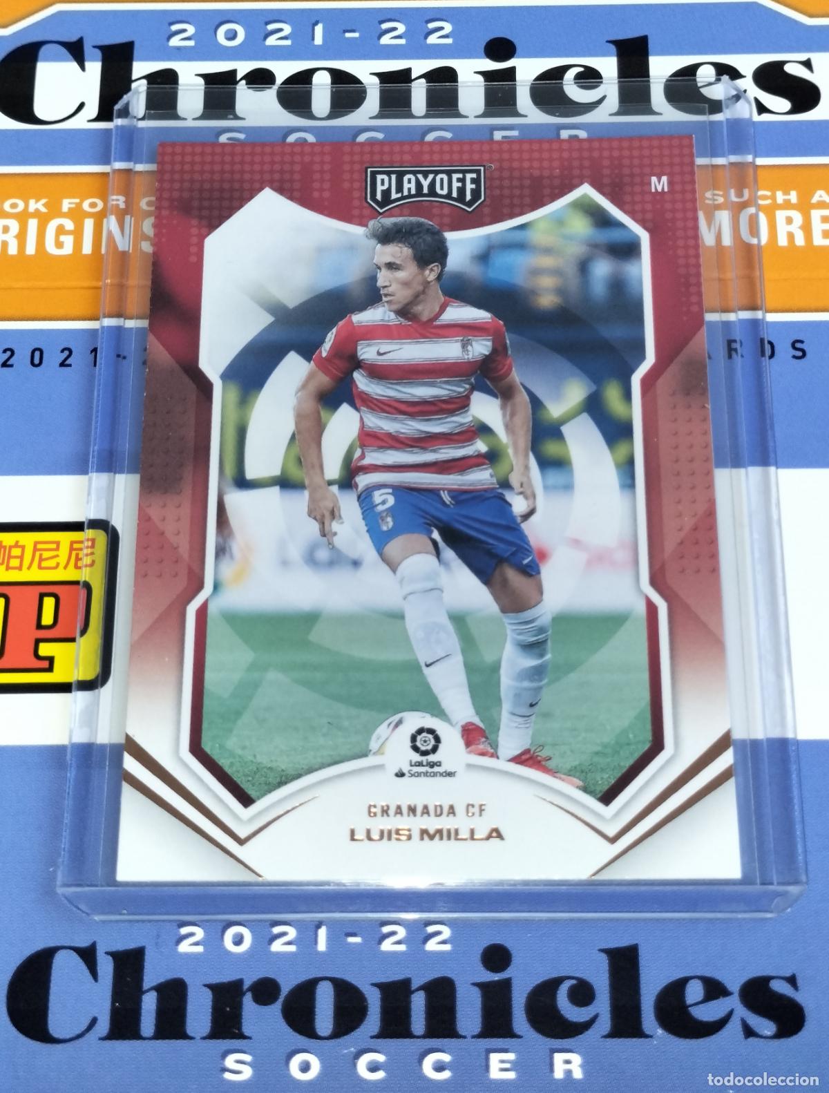 Cromos de f&uacute;tbol: N&ordm; 72 LUIS MILLA GRANADA CARD CHRONICLES PLAYOFF LA LIGA SOCCER 2021 2022 21 22 PANINI