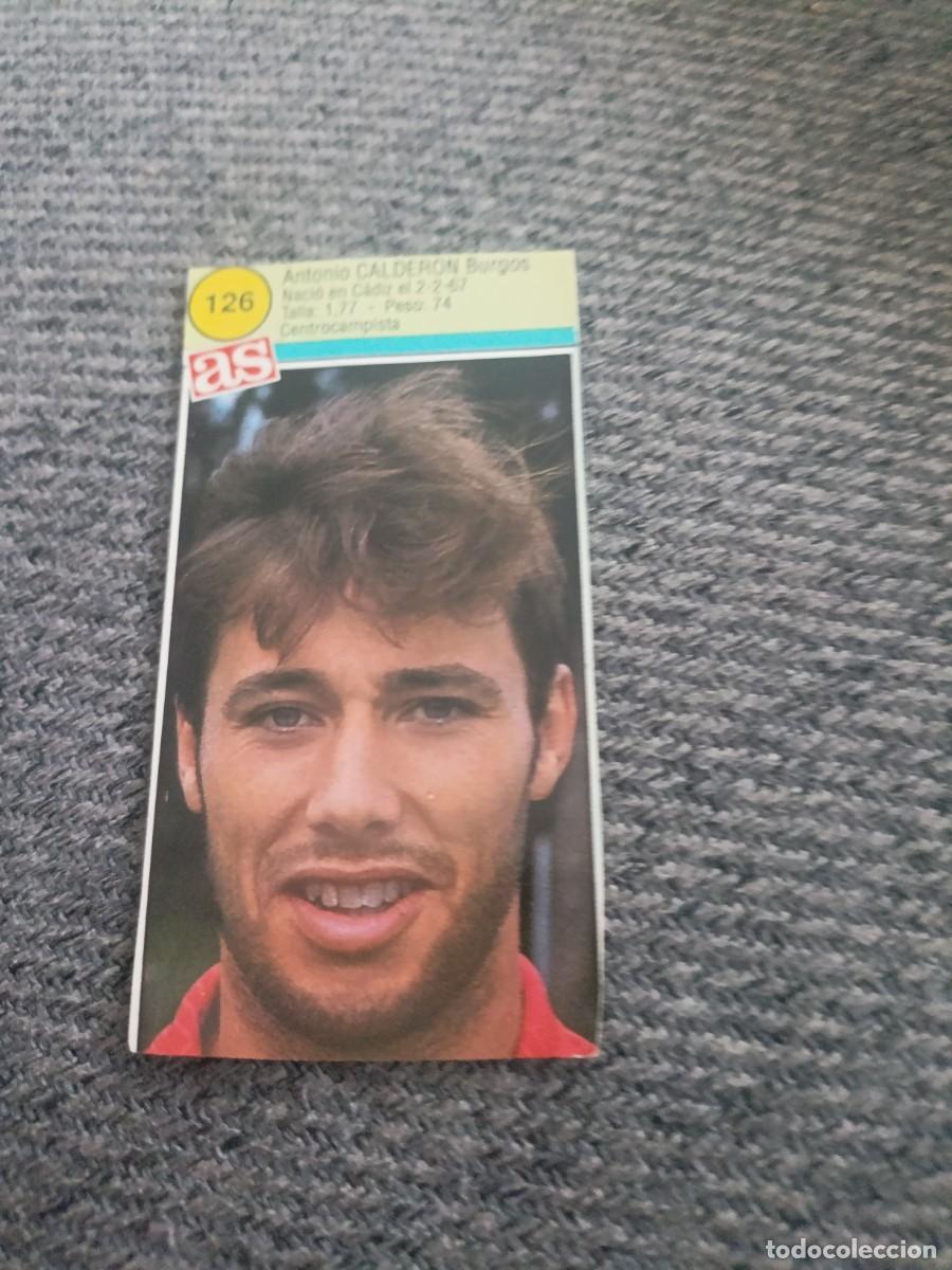 Football Stickers: Ases de la liga 90-91 Calder&oacute;n Mallorca