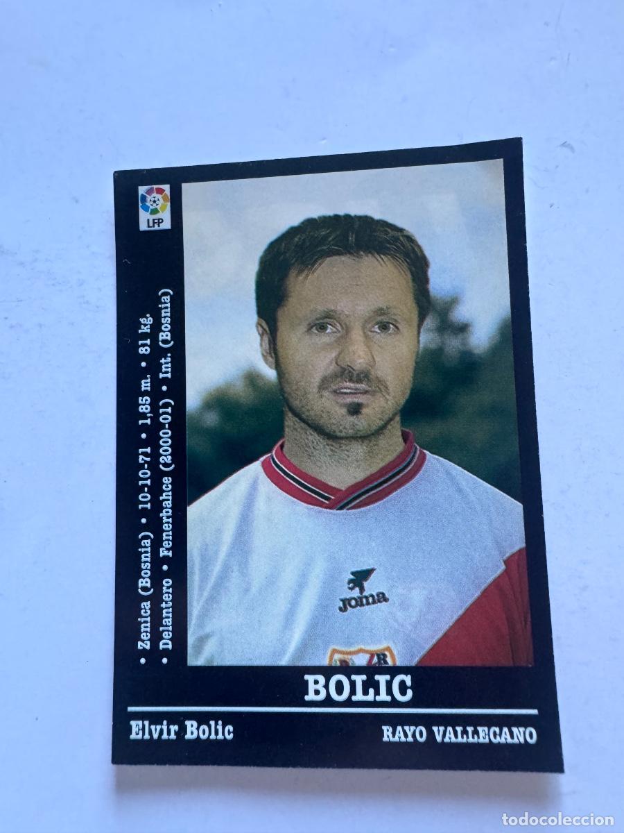 Football Stickers: BOLIC R. VALLECANO CROMO F&Uacute;TBOL COLOCA LIGA 2000-2001 PANINI NUNCA PEGADO / COMPRA MIN&Iacute;MA 5 &euro;