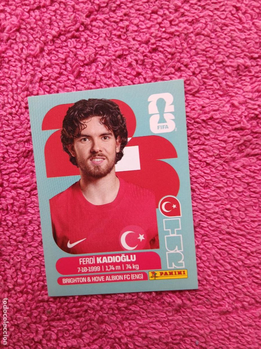 Football Stickers: FIFA World Cup 2026 ferdi kadioclu tur 8 selecci&oacute;n de turquia tur8 panini 2026