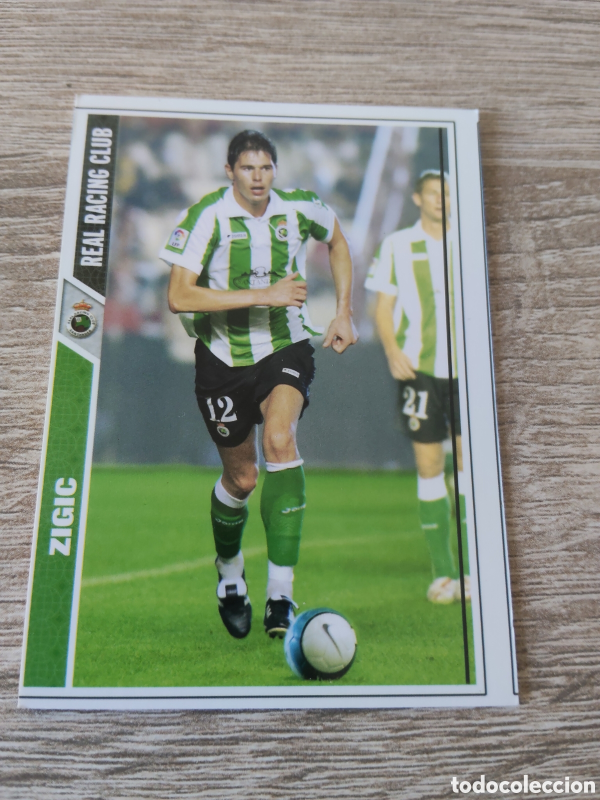 Football Stickers: Mundicromo las fichas de la liga 2007 2008 07 08 267 Zigic Racing de Santander