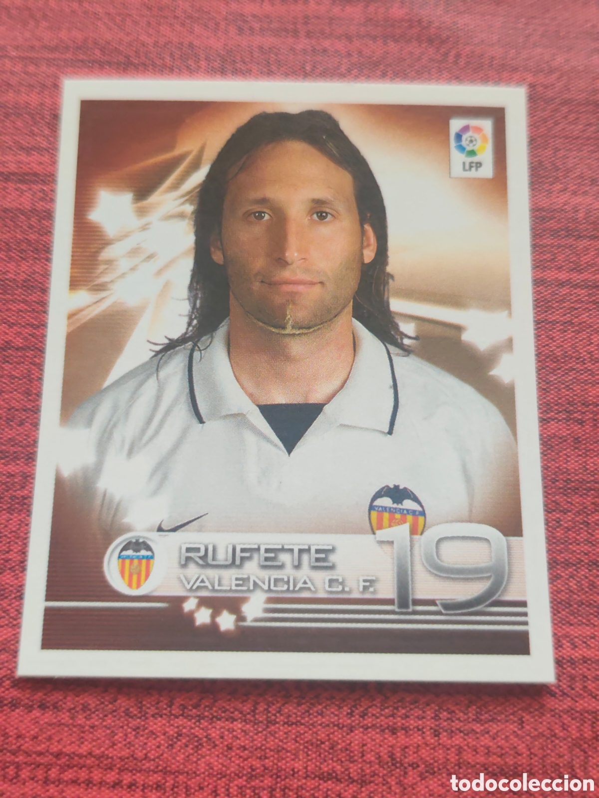 Football Stickers: 347 RUFETE VALENCIA SUPERLIGA DE ESTRELLAS 2002 2003