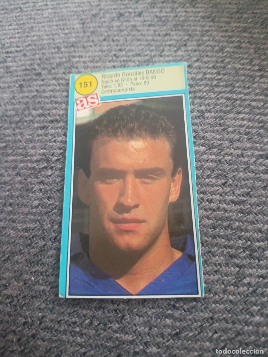 Football Stickers: Ases de la liga 90-91 Bango Oviedo