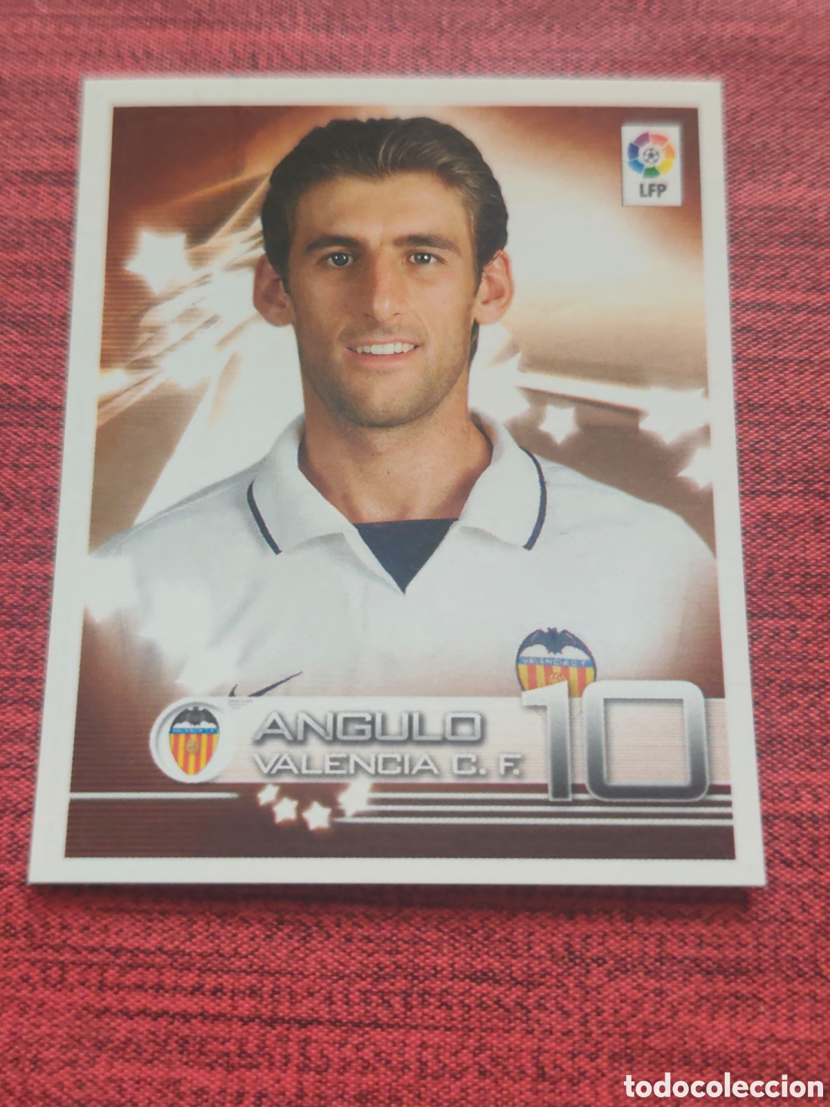 Football Stickers: 348 ANGULO VALENCIA SUPERLIGA DE ESTRELLAS 2002 2003