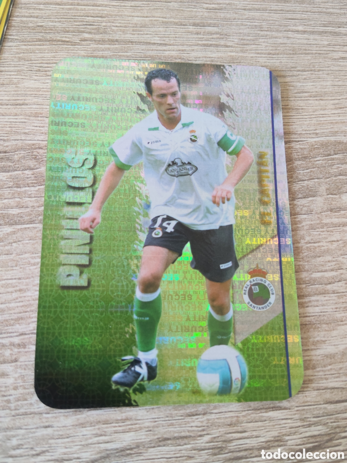 Football Stickers: Mundicromo las fichas de la liga 2007 2008 07 08 268 Pinillos Racing de Santander security