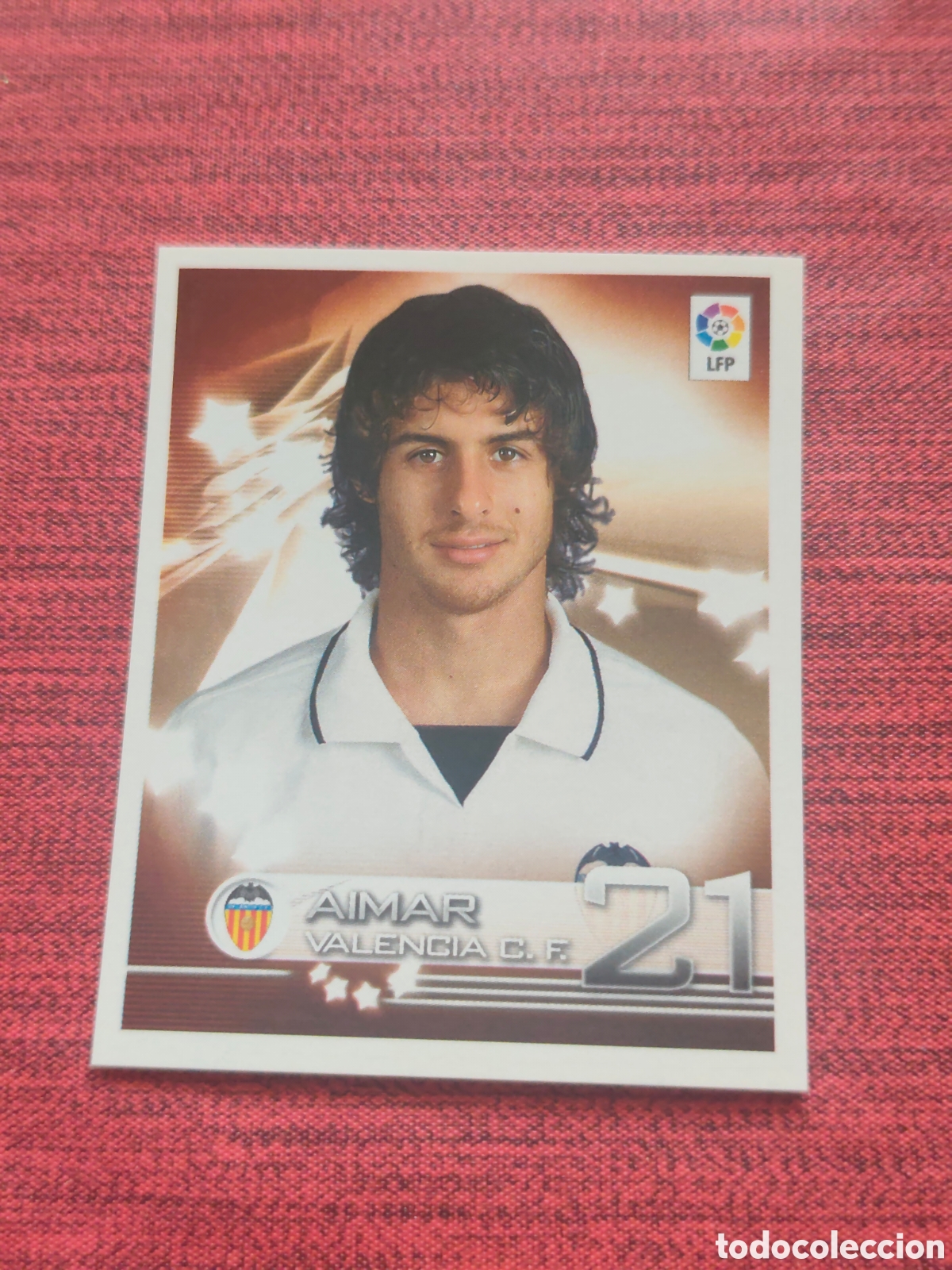 Football Stickers: 351 AIMAR VALENCIA SUPERLIGA DE ESTRELLAS 2002 2003