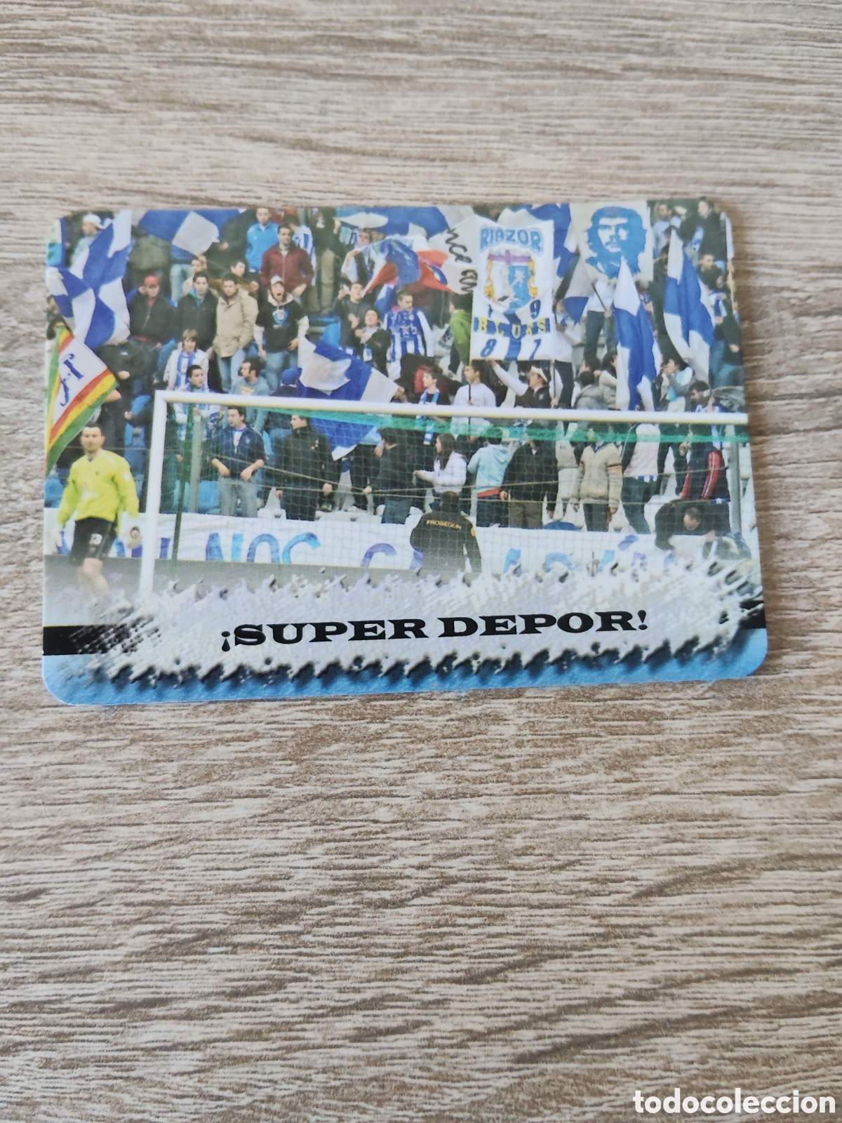 Cromos de Futebol: Mundicromo las fichas de la liga 2007 2008 07 08 327 Himno Deportivo de la Coru&ntilde;a