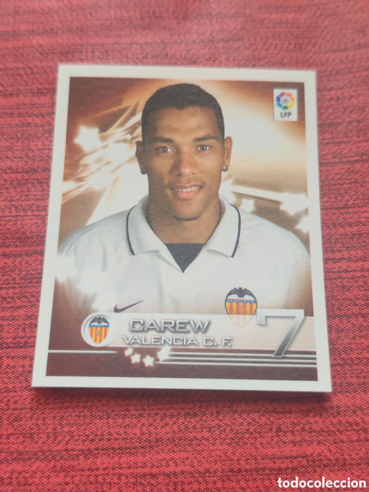 Cromos de Futebol: 353 CAREW VALENCIA SUPERLIGA DE ESTRELLAS 2002 2003