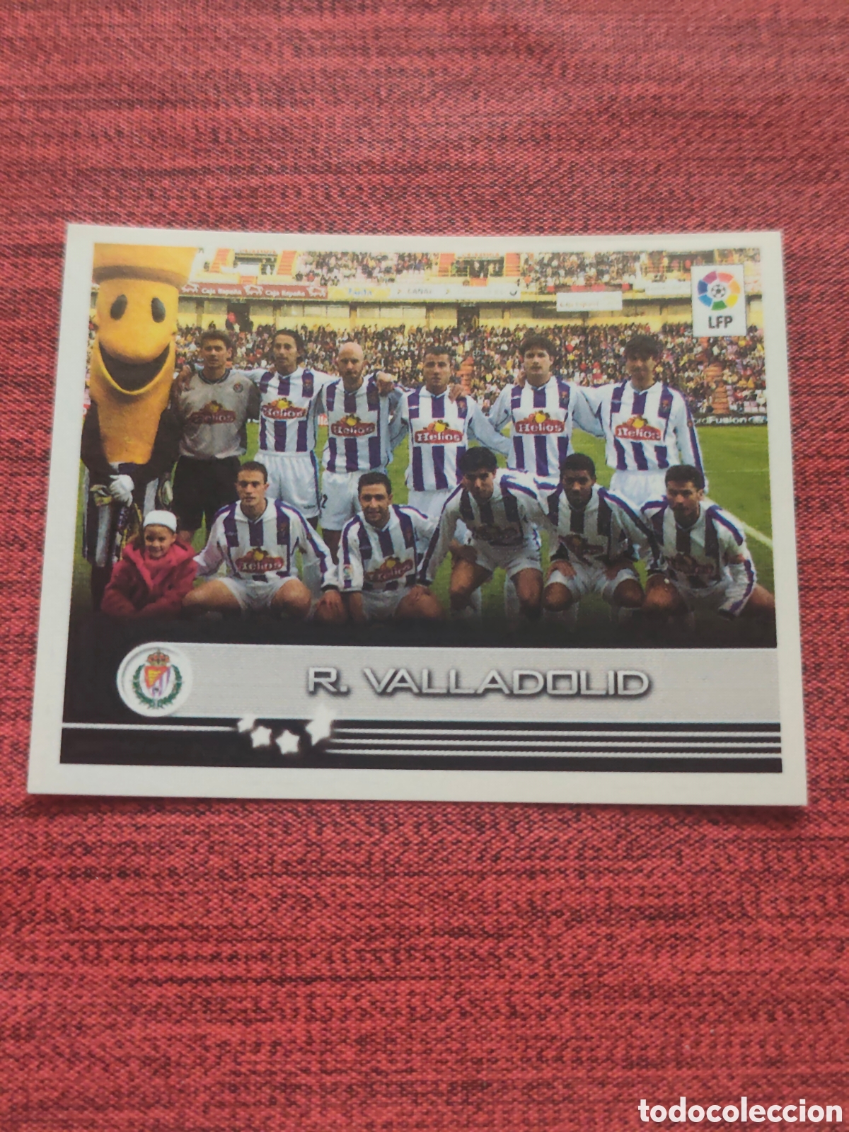 Cromos de Futebol: 354 ALINEACI&Oacute;N REAL VALLADOLID SUPERLIGA DE ESTRELLAS 2002 2003