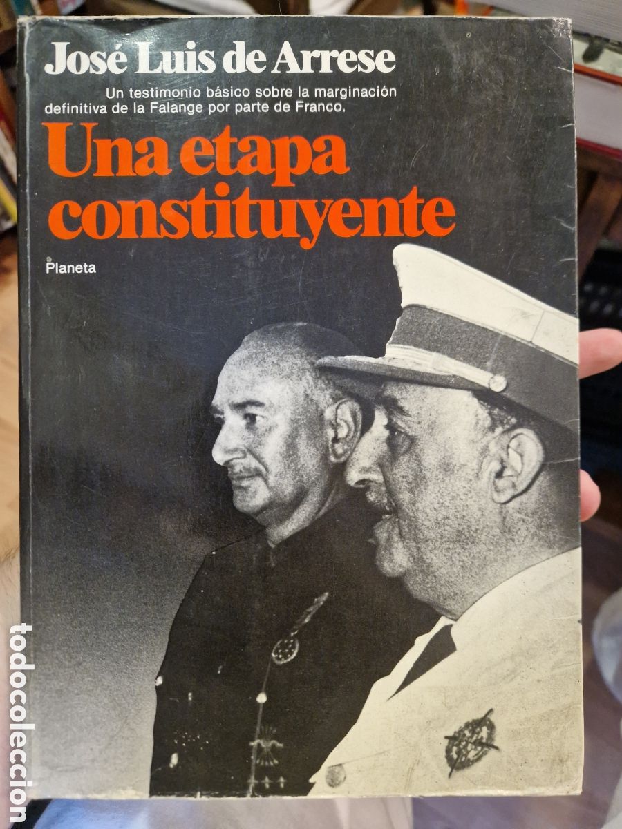 Cromos de Futebol: ARRESE, Jos&eacute; Luis de- Una etapa constituyente
