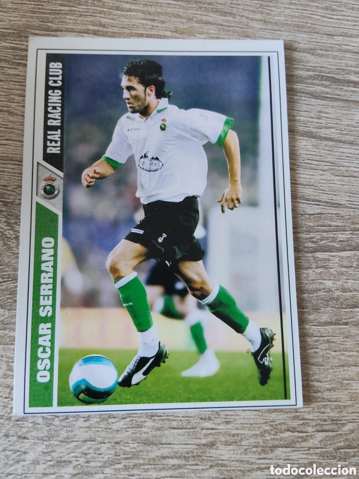 Cromos de f&uacute;tbol: Mundicromo las fichas de la liga 2007 2008 07 08 264 &Oacute;scar Serrano Racing de Santander