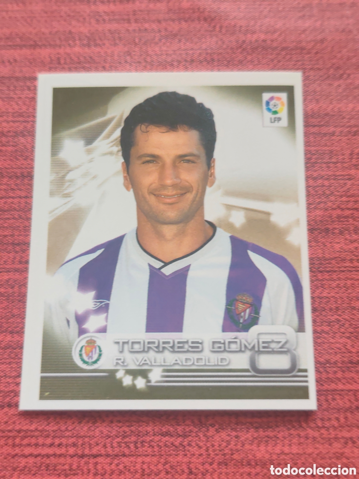 Cromos de f&uacute;tbol: 356 TORRES G&Oacute;MEZ REAL VALLADOLID SUPERLIGA DE ESTRELLAS 2002 2003