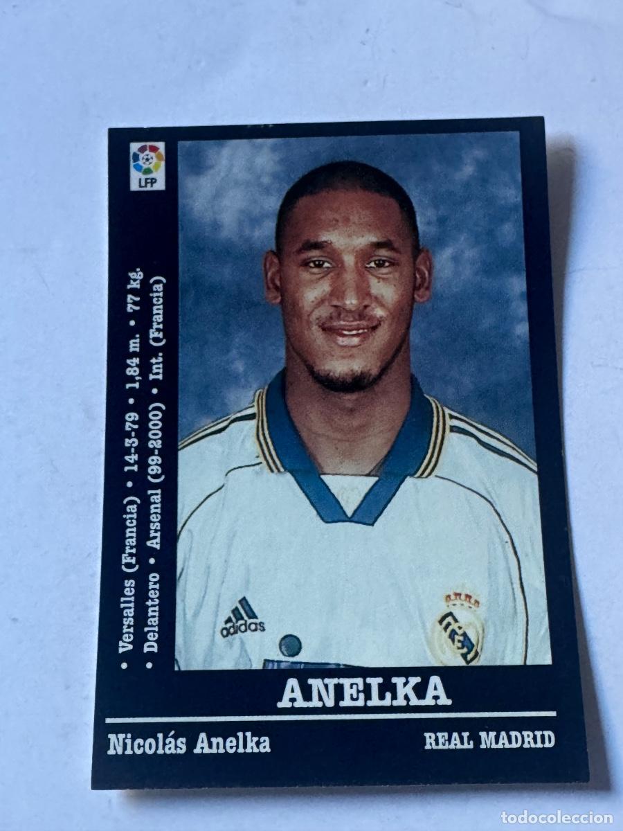 Football Stickers: ANELKA R. MADRID CROMO F&Uacute;TBOL LIGA 2000-2001 PANINI NUNCA PEGADO / COMPRA MIN&Iacute;MA 5 &euro;