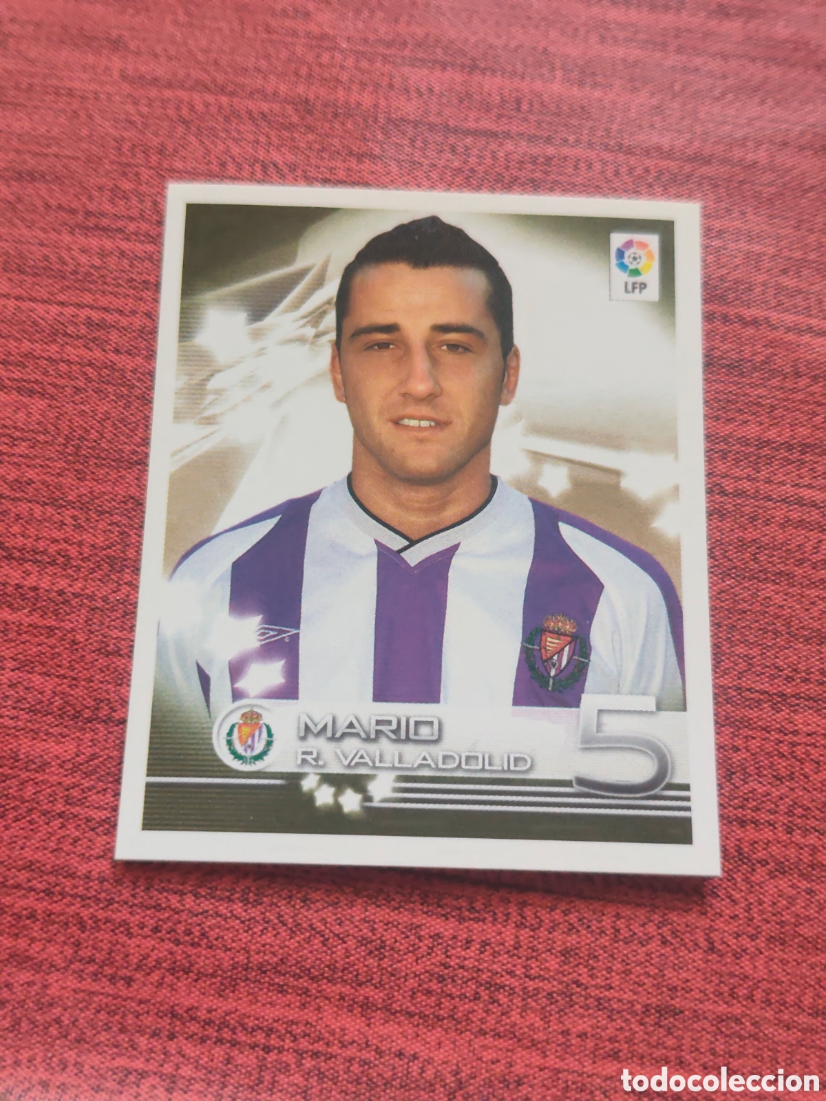 Fu&szlig;ball-Sticker: 358 MARIO REAL VALLADOLID SUPERLIGA DE ESTRELLAS 2002 2003