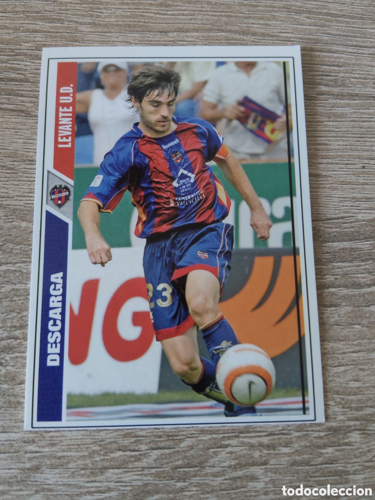 Fu&szlig;ball-Sticker: Mundicromo las fichas de la liga 2007 2008 07 08 396 Descarga Levante