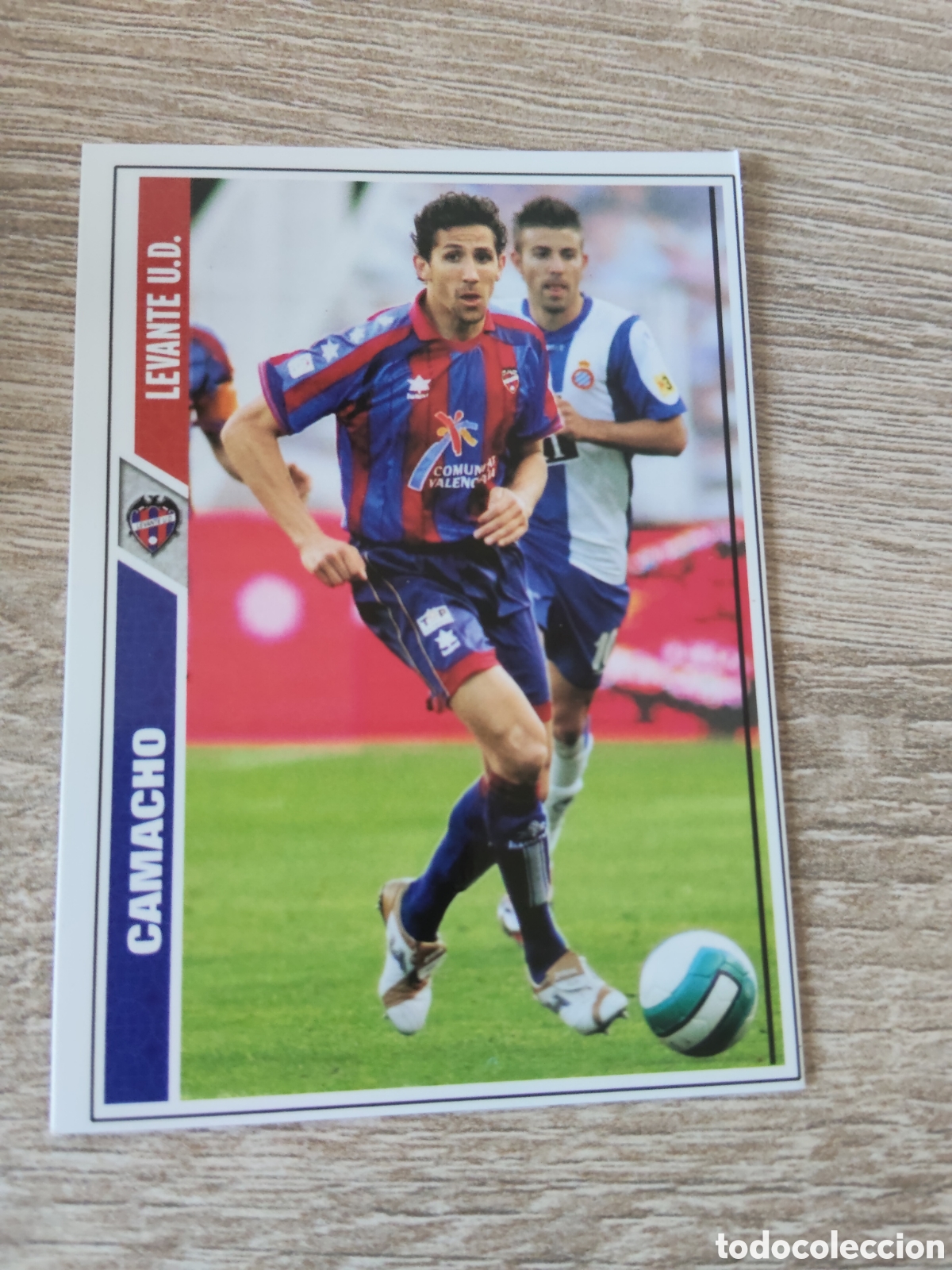 Cromos de f&uacute;tbol: Mundicromo las fichas de la liga 2007 2008 07 08 394 Camacho Levante
