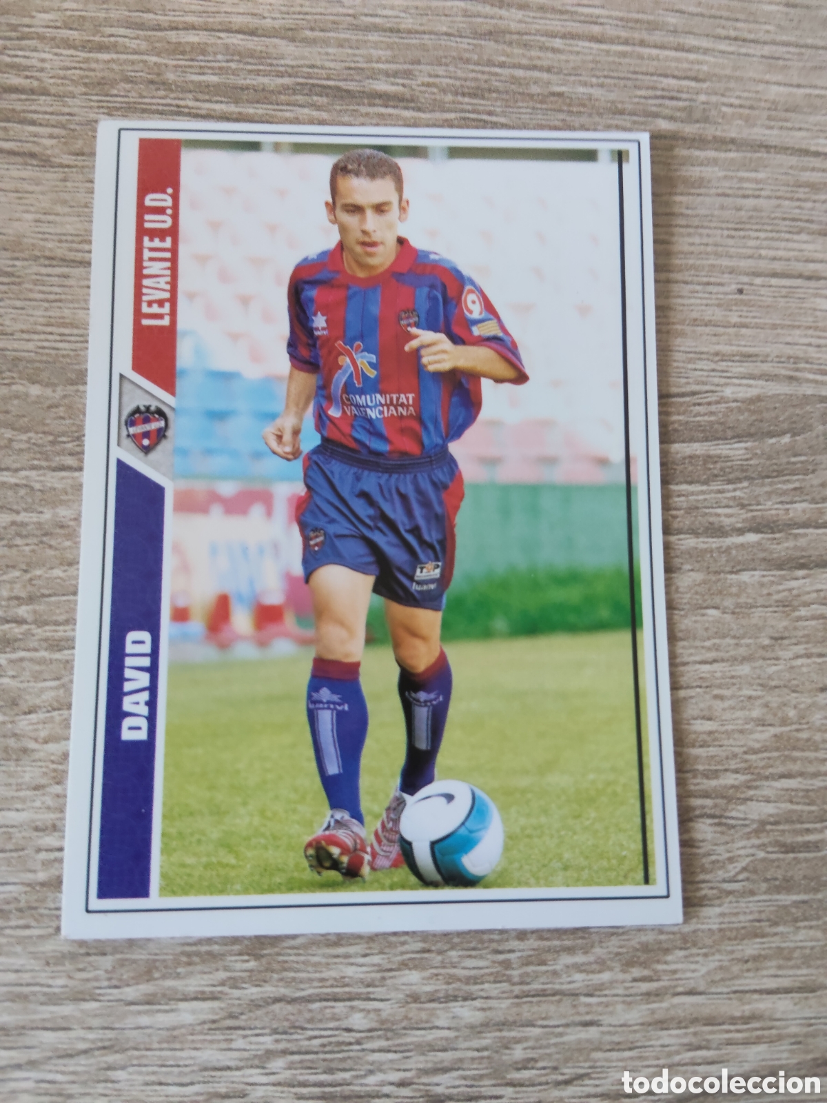Cromos de f&uacute;tbol: Mundicromo las fichas de la liga 2007 2008 07 08 389 David Levante