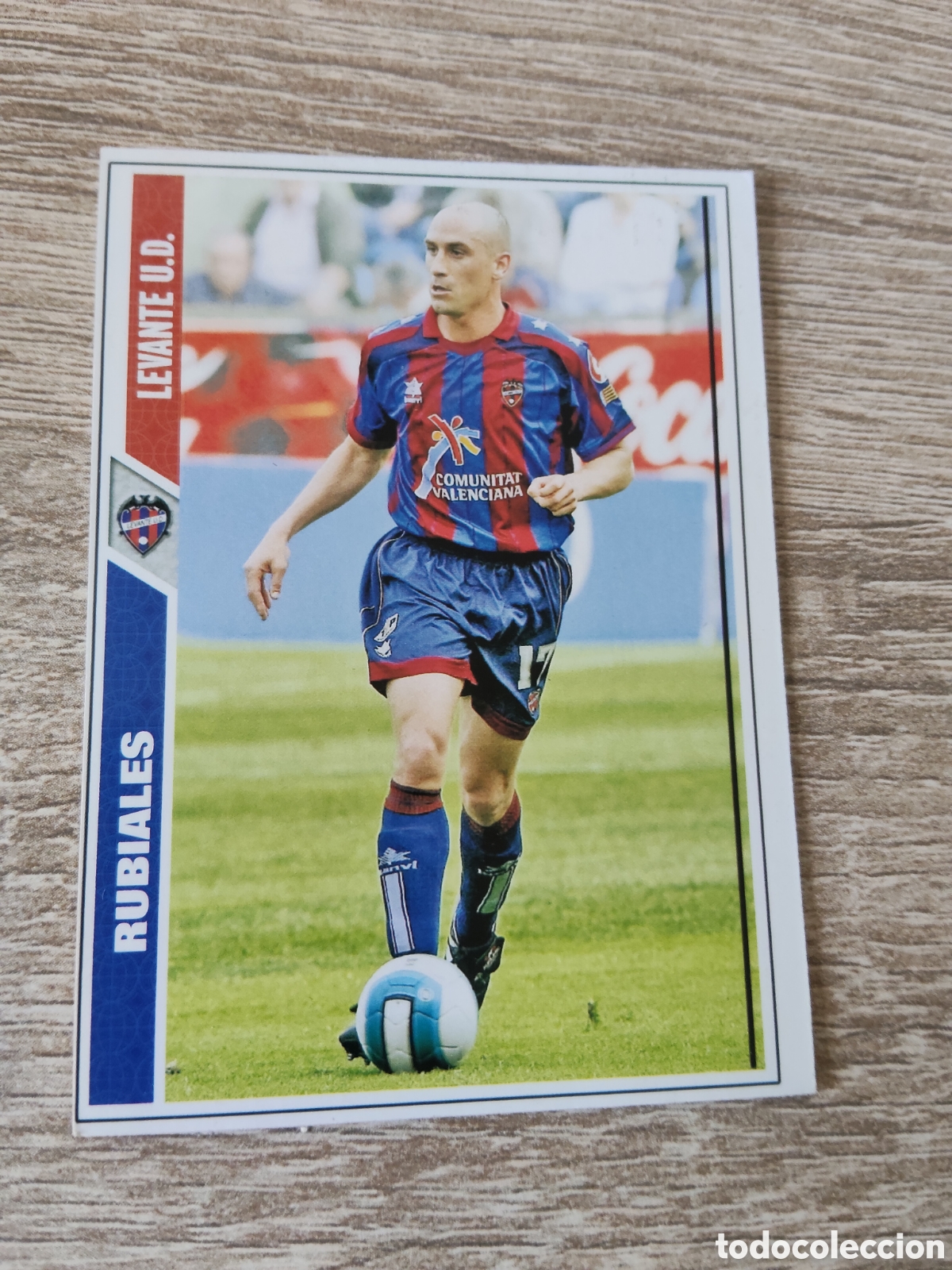 Cromos de f&uacute;tbol: Mundicromo las fichas de la liga 2006 2008 07 08 391 Rubiales Levante