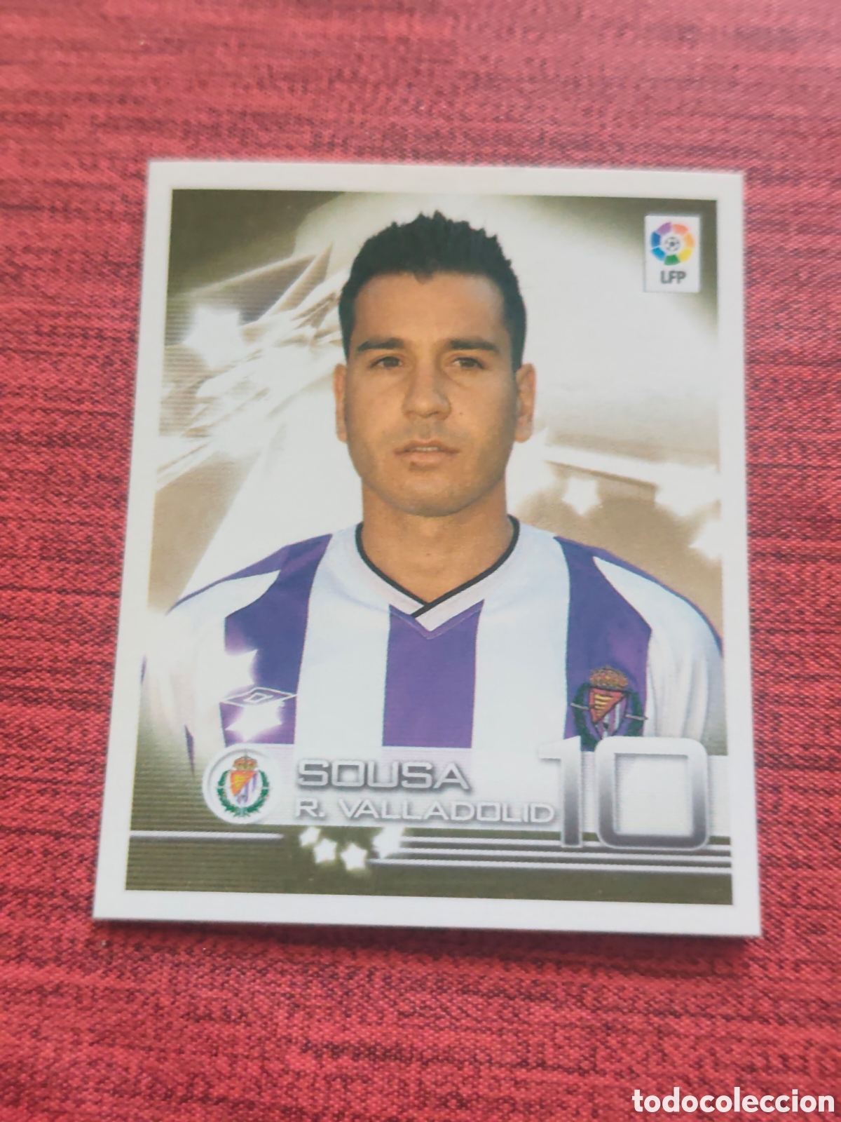 Cromos de f&uacute;tbol: 364 SOUSA REAL VALLADOLID SUPERLIGA DE ESTRELLAS 2002 2003