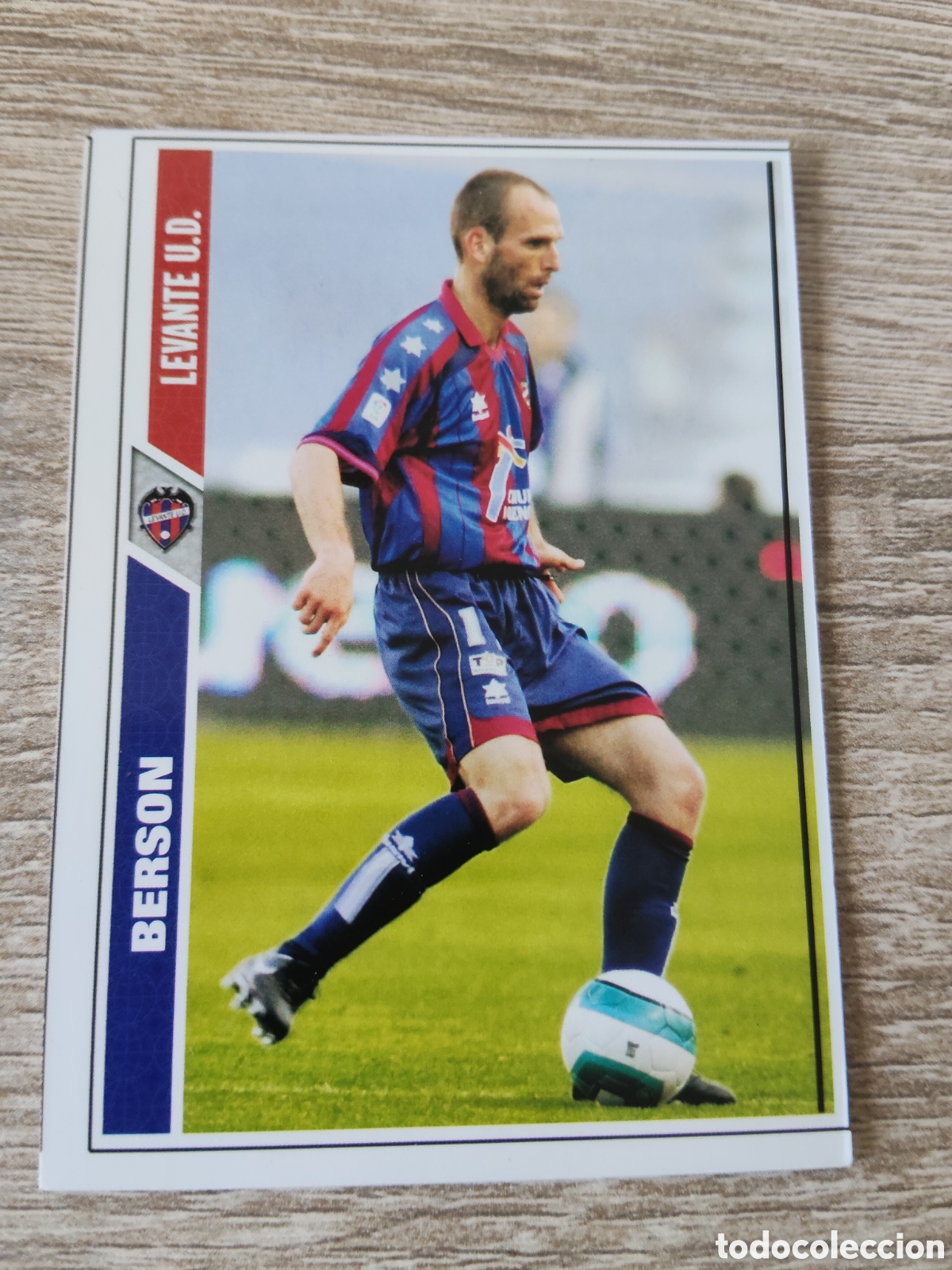 Cromos de f&uacute;tbol: Mundicromo las fichas de la liga 2007 2008 07 08 392 Berson Levante