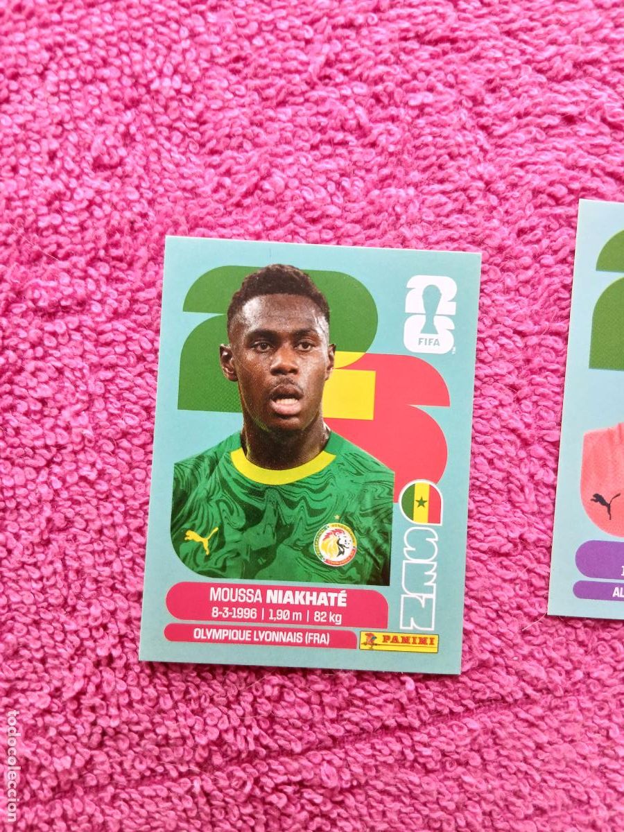 Football Stickers: FIFA World Cup 2026 moussa niakhate sen 4 selecci&oacute;n de senegal sen4 panini 2026