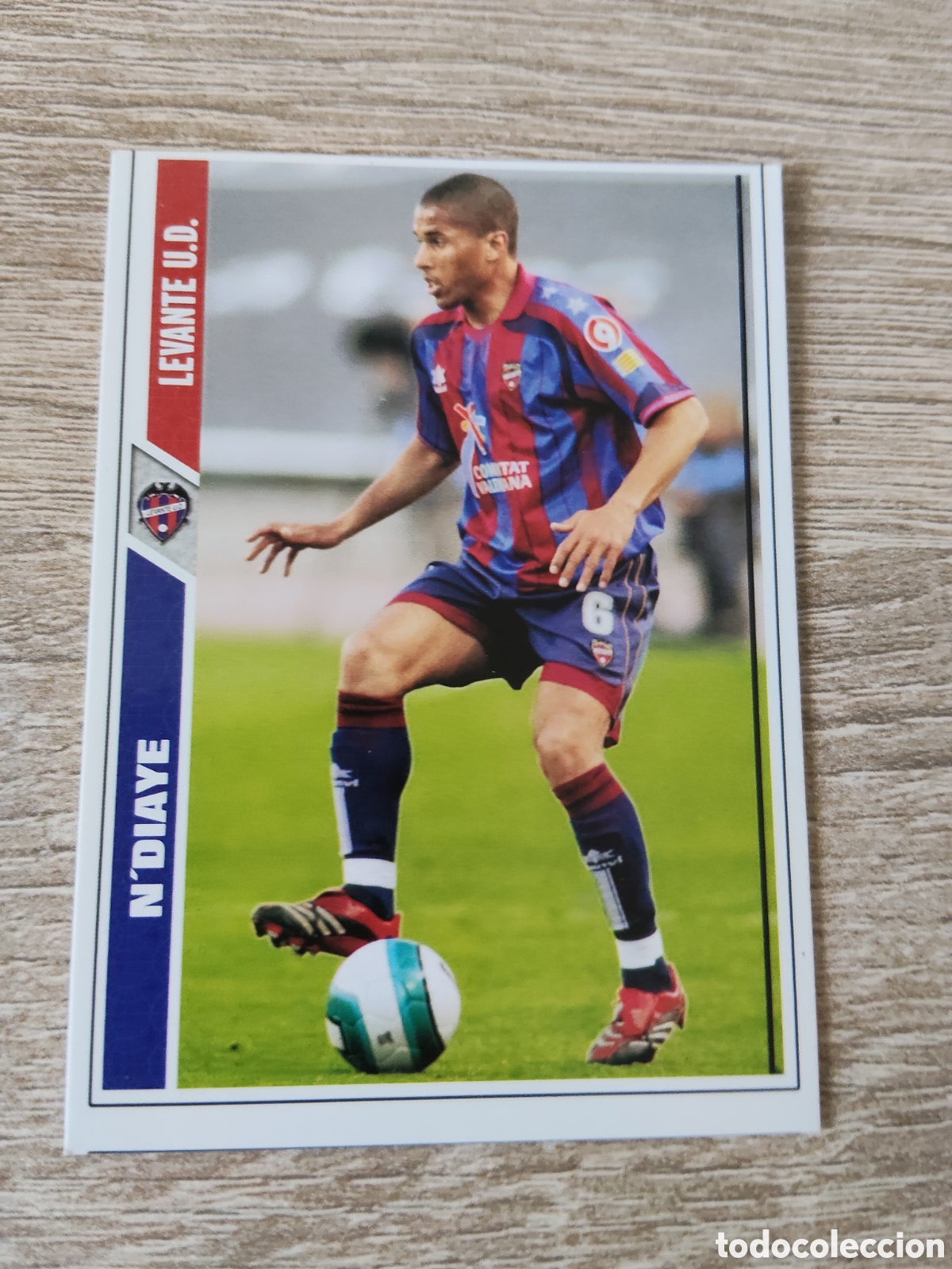 Football Stickers: Mundicromo las fichas de la liga 2007 2008 07 08 396 N'Diaye Levante