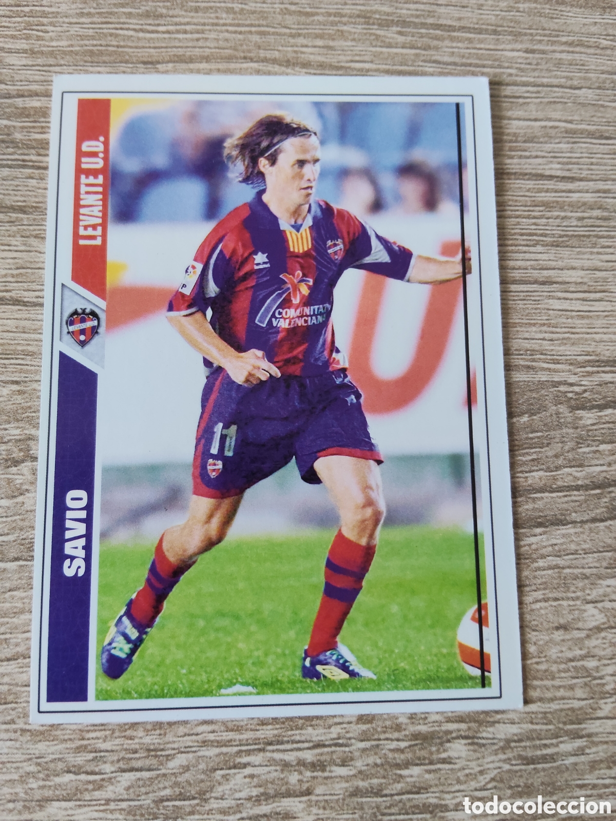 Cromos de f&uacute;tbol: Mundicromo las fichas de la liga 2007 2008 07 08 398 Savio Levante