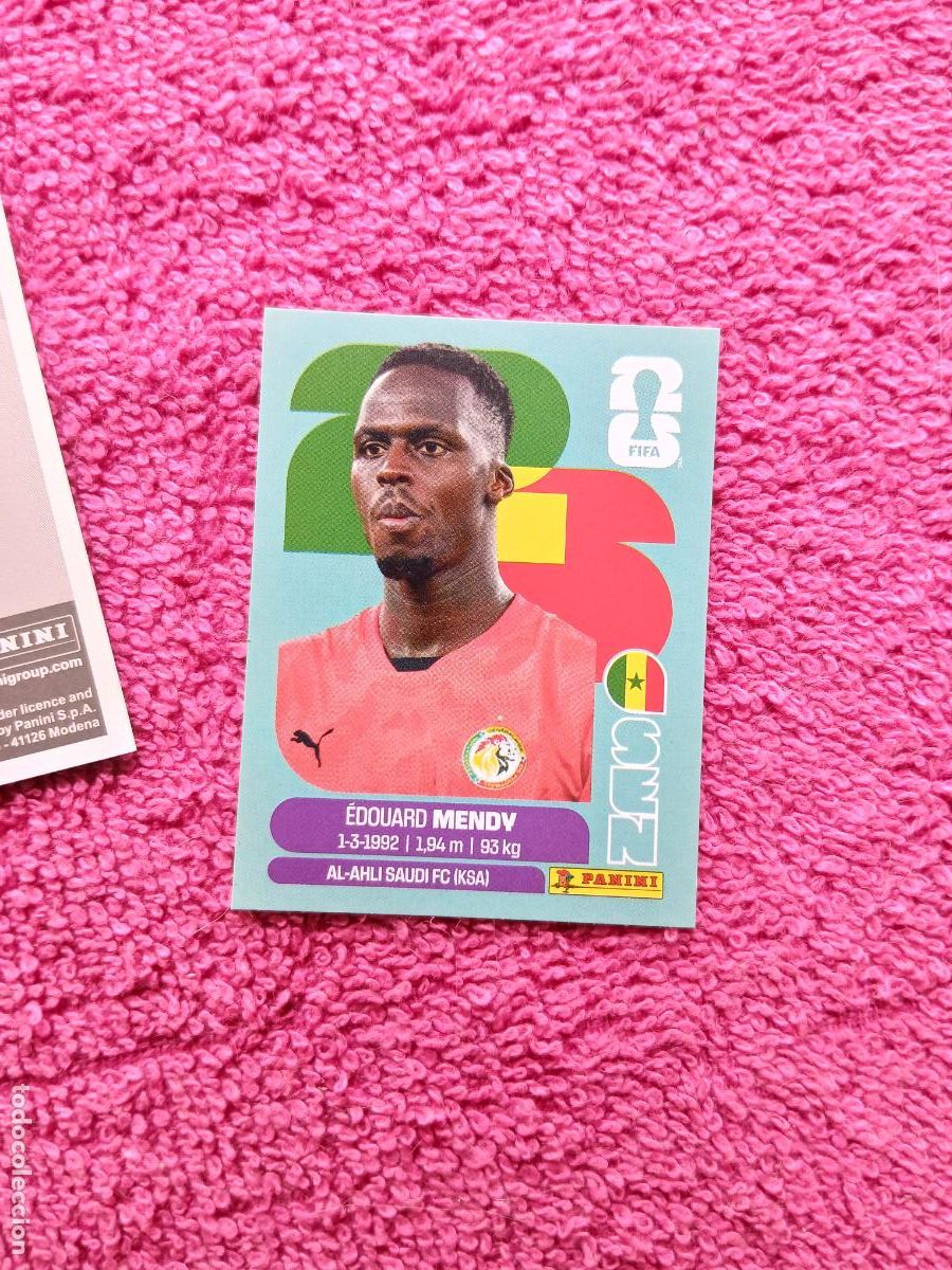 Cromos de f&uacute;tbol: FIFA World Cup 2026 edouard mendy sen 2 selecci&oacute;n de senegal sen2 panini 2026