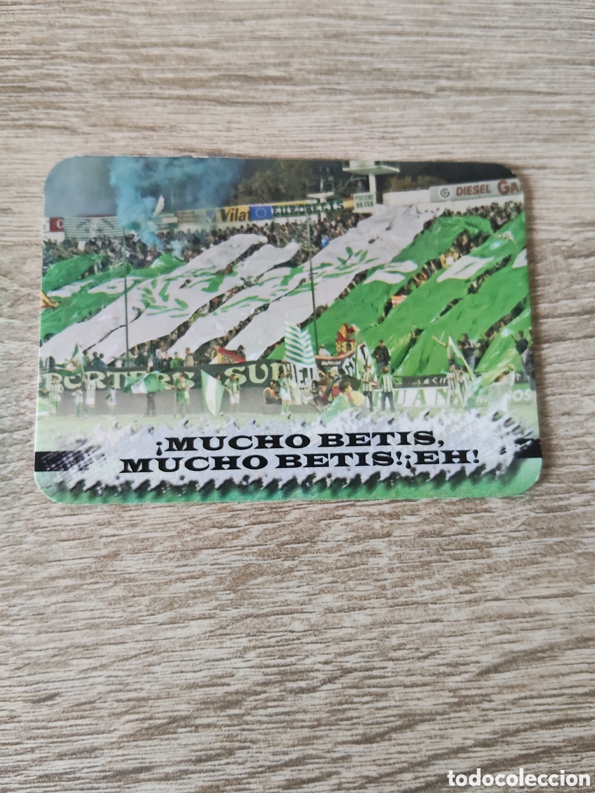 Cromos de f&uacute;tbol: Mundicromo las fichas de la liga 2007 2008 07 08 408 himno Real Betis