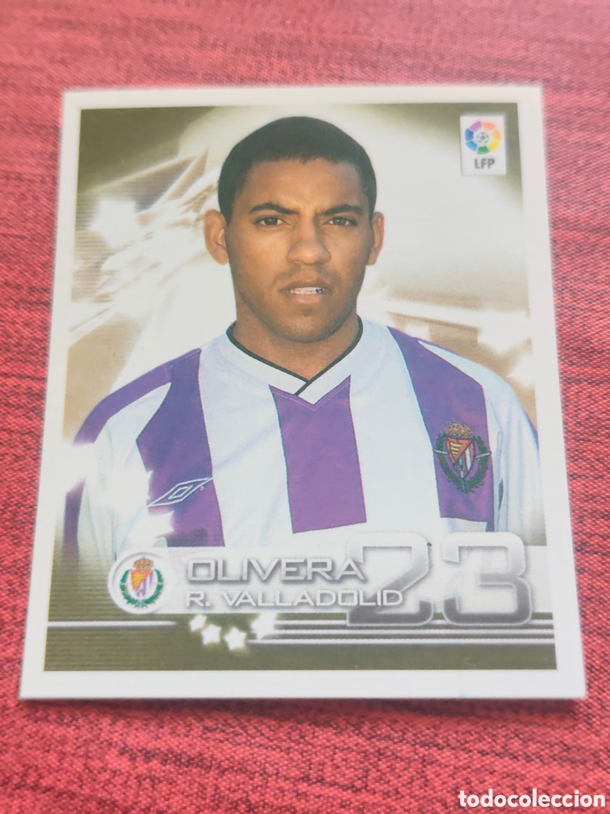 Cromos de f&uacute;tbol: 368 OLIVERA REAL VALLADOLID SUPERLIGA DE ESTRELLAS 2002 2003