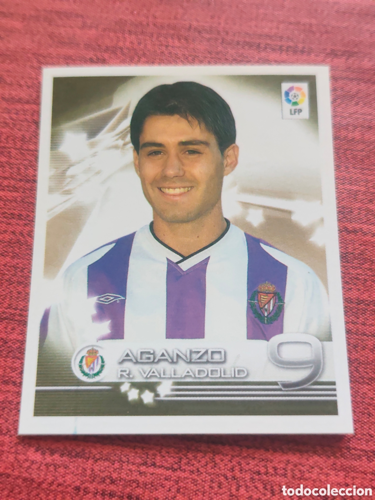 Football Stickers: 369 AGANZO REAL VALLADOLID SUPERLIGA DE ESTRELLAS 2002 2003