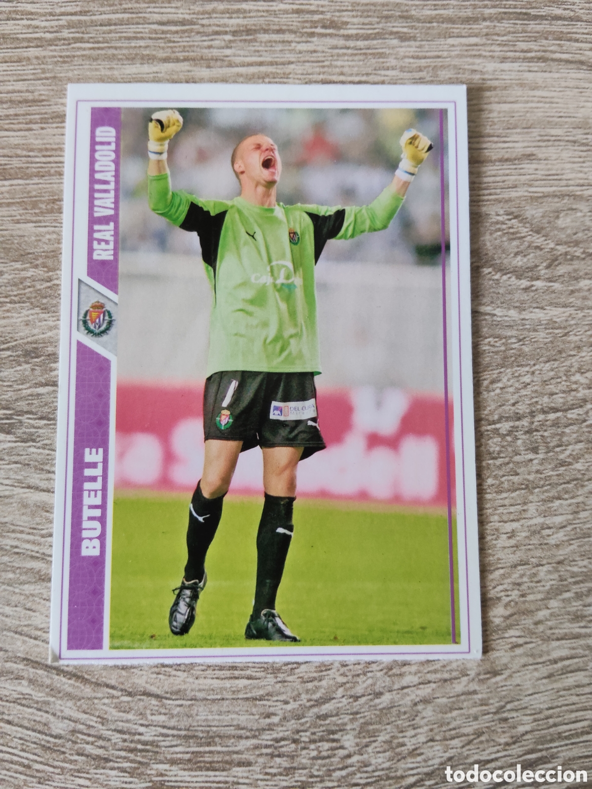 Football Stickers: Mundicromo las fichas de la liga 2007 2008 07 08 465 Butelle Real Valladolid
