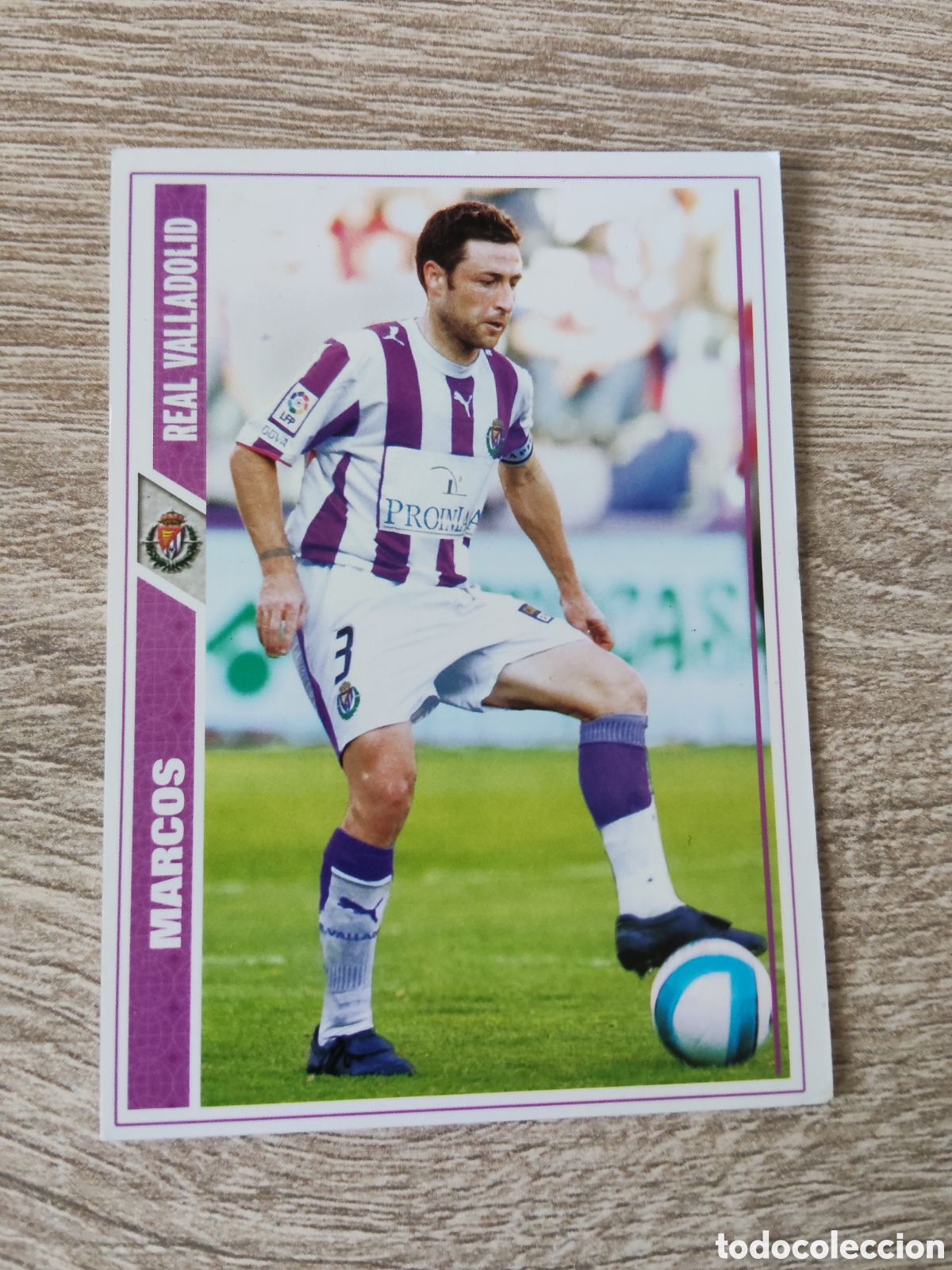 Cromos de f&uacute;tbol: Mundicromo las fichas de la liga 2007 2008 07 08 467 Marcos Real Valladolid