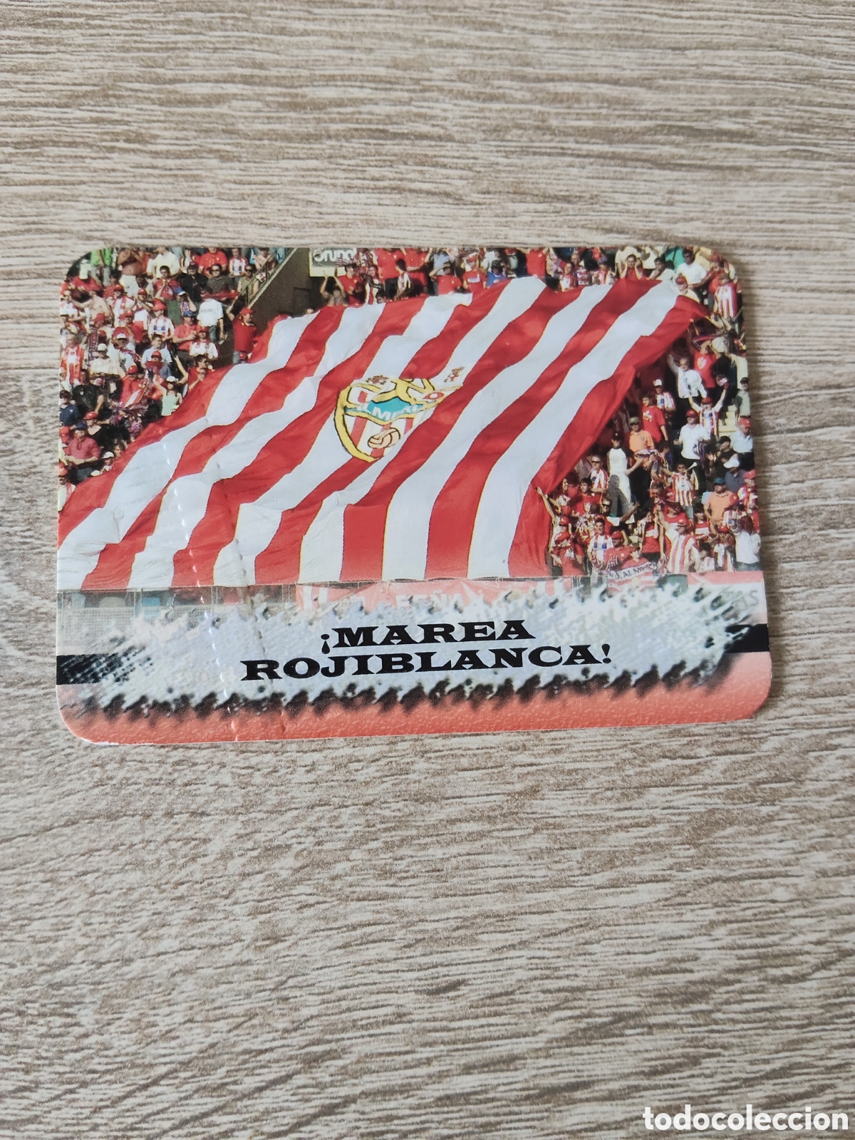 Cromos de f&uacute;tbol: Mundicromo las fichas de la liga 2007 2008 07 08 489 himno Almer&iacute;a