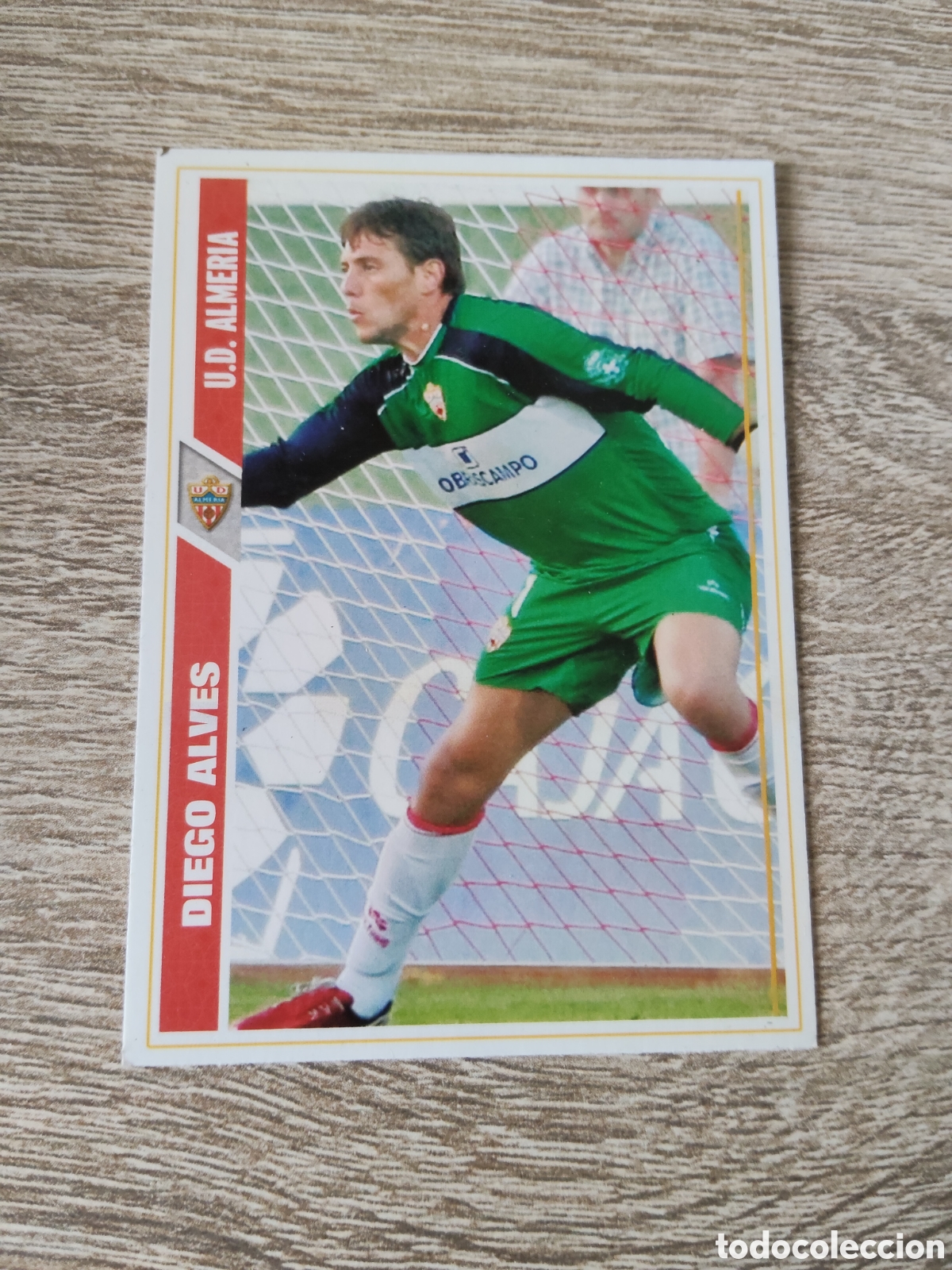 Cromos de f&uacute;tbol: Mundicromo las fichas de la liga 2007 2008 07 08 492 Diego Alves Almer&iacute;a