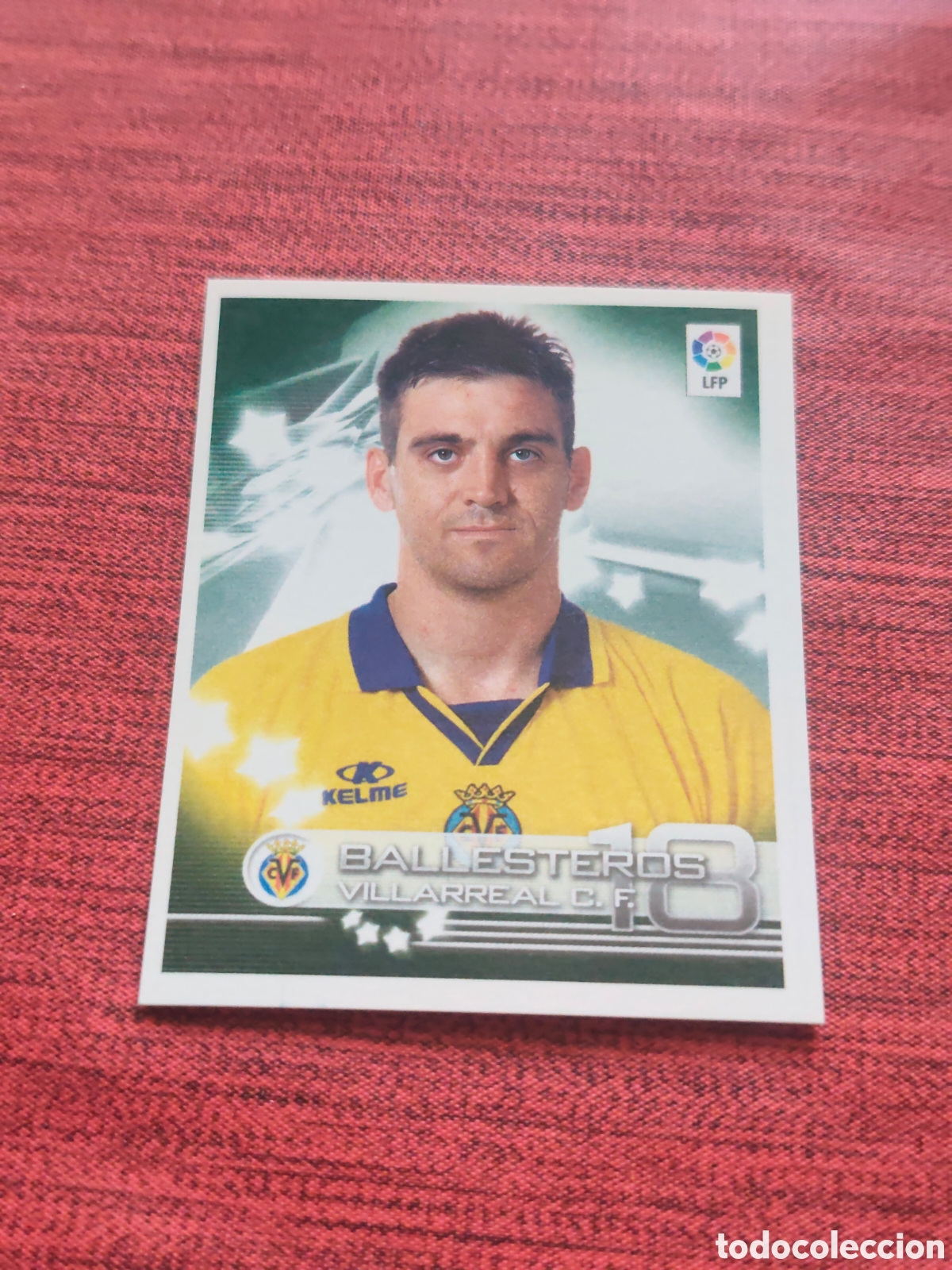 Cromos de f&uacute;tbol: 375 BALLESTEROS VILLARREAL SUPERLIGA DE ESTRELLAS 2002 2003