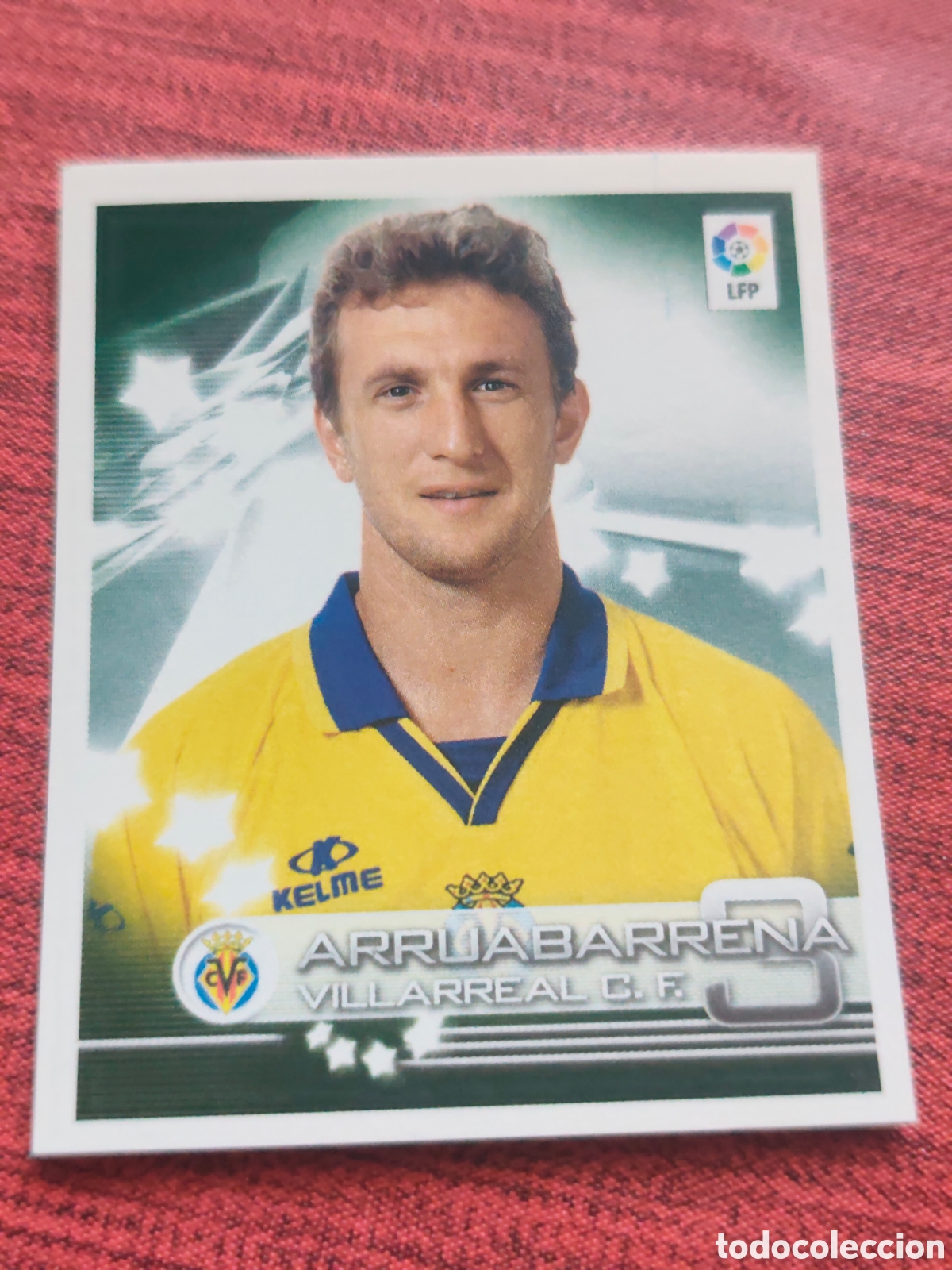 Cromos de f&uacute;tbol: 377 ARRUABARRENA VILLARREAL SUPERLIGA DE ESTRELLAS 2002 2003
