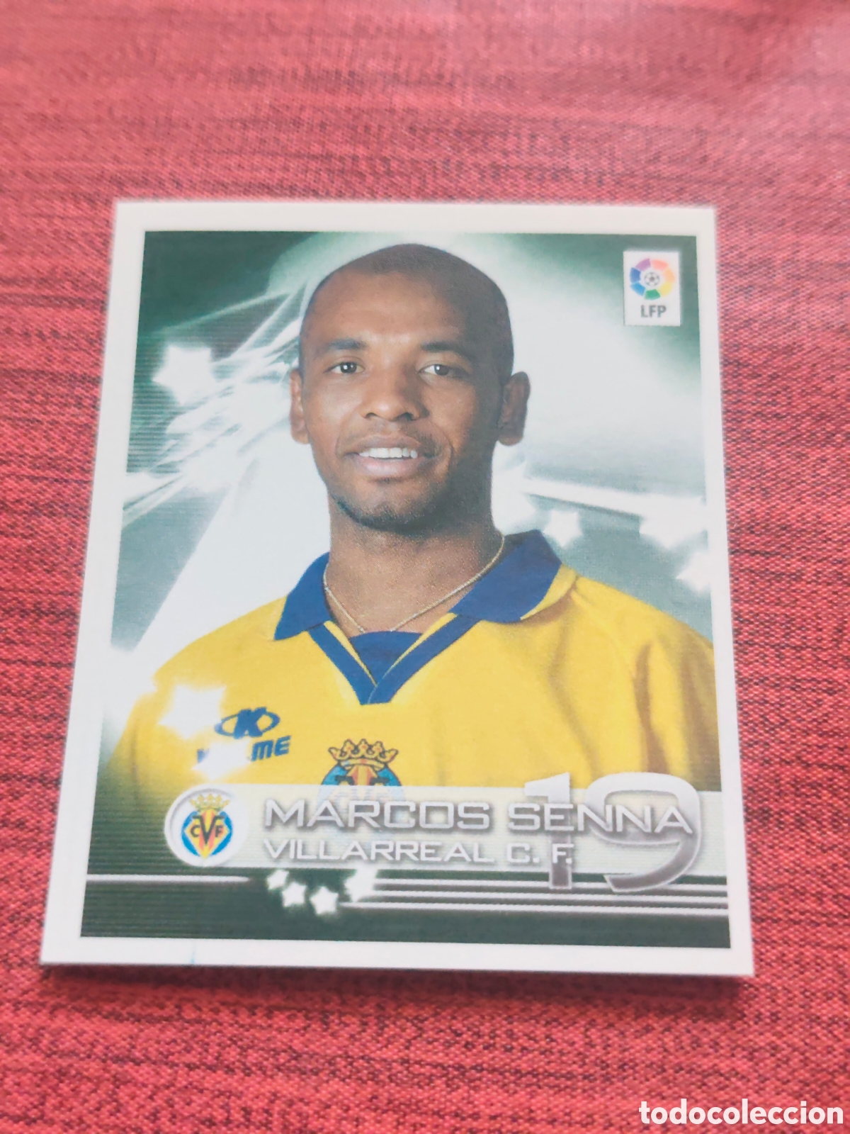 Cromos de f&uacute;tbol: 378 MARCOS SENNA VILLARREAL SUPERLIGA DE ESTRELLAS 2002 2003