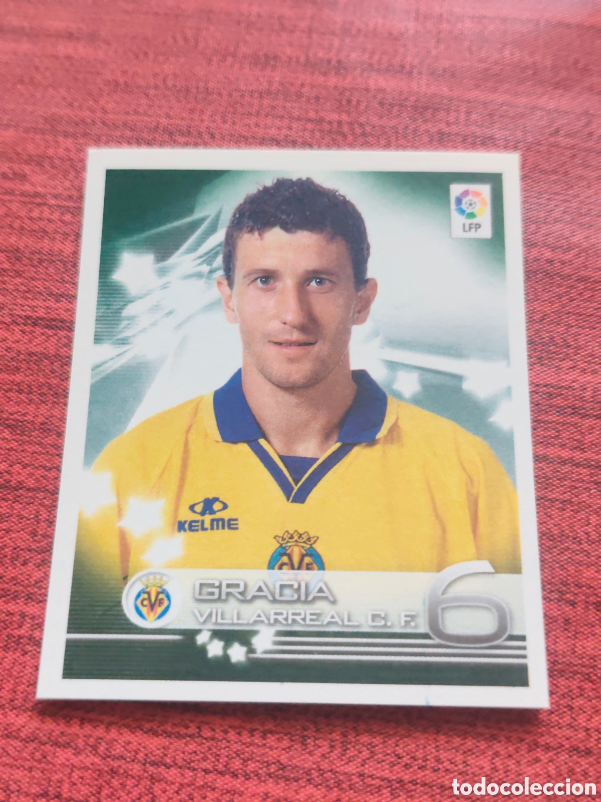 Fu&szlig;ball-Sticker: 379 GRACIA VILLARREAL SUPERLIGA DE ESTRELLAS 2002 2003