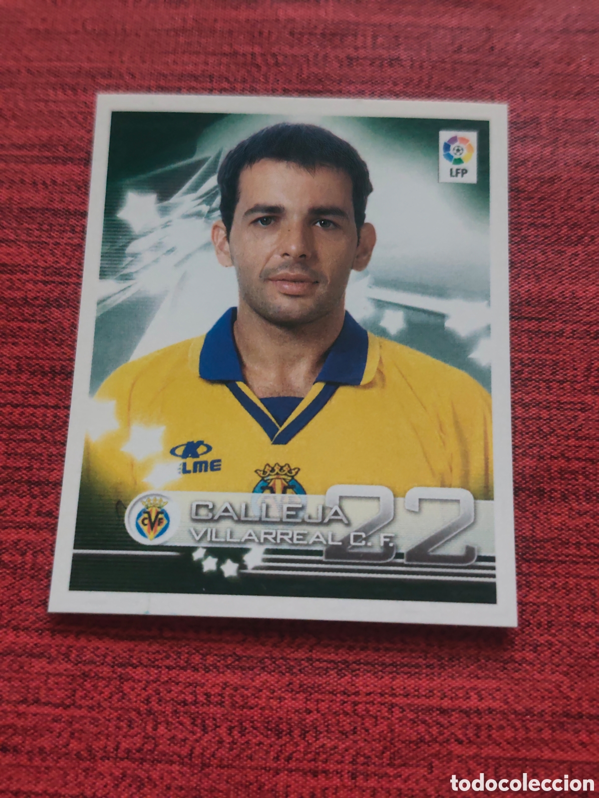 Cromos de f&uacute;tbol: 382 CALLEJA VILLARREAL SUPERLIGA DE ESTRELLAS 2002 2003