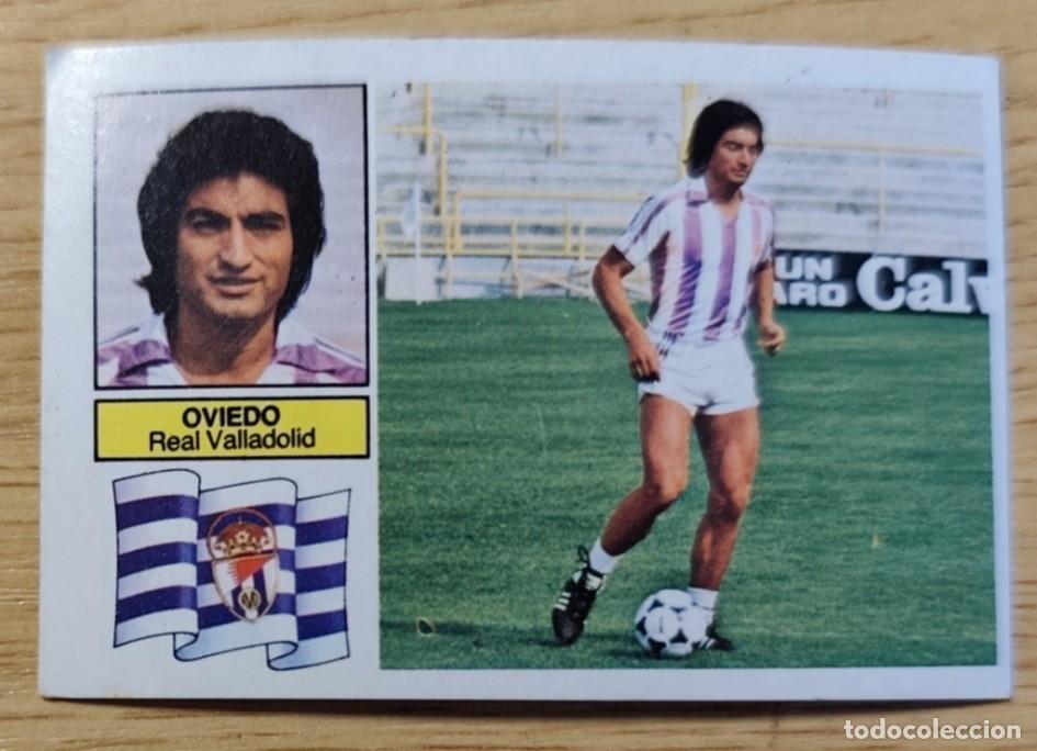 Cromos de Futebol: CROMO COLOCA OVIEDO REAL VALLADOLID ALBUM EDICIONES ESTE LIGA FUTBOL 1982-1983 82-83 SIN PEGAR