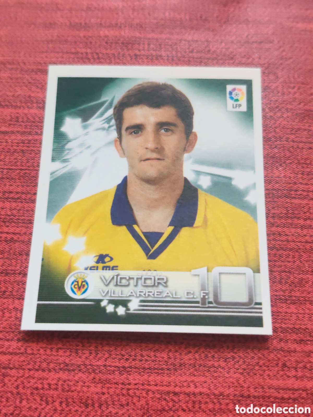 Cromos de Futebol: 385 V&Iacute;CTOR VILLARREAL SUPERLIGA DE ESTRELLAS 2002 2003