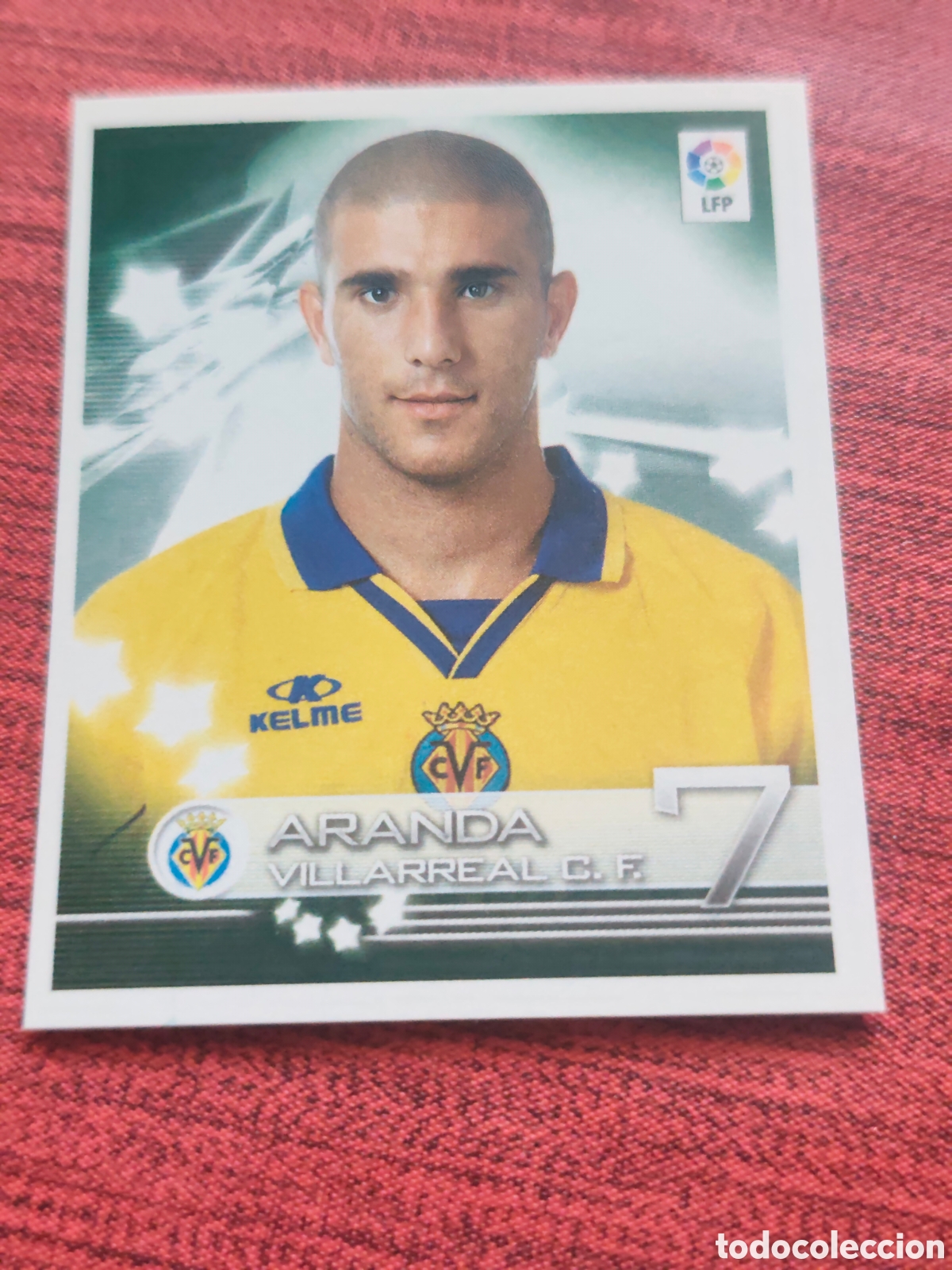 Cromos de f&uacute;tbol: 386 ARANDA VILLARREAL SUPERLIGA DE ESTRELLAS 2002 2003