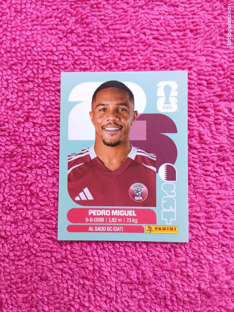 Cromos de f&uacute;tbol: FIFA World Cup 2026 pedro miguel qat 7 selecci&oacute;n de qatar qat7 panini 2026