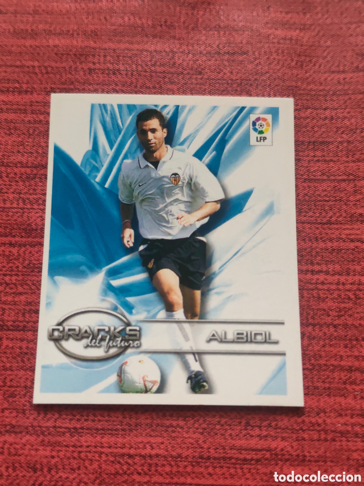 Cromos de f&uacute;tbol: 388 ALBIOL VALENCIA SUPERLIGA DE ESTRELLAS 2002 2003