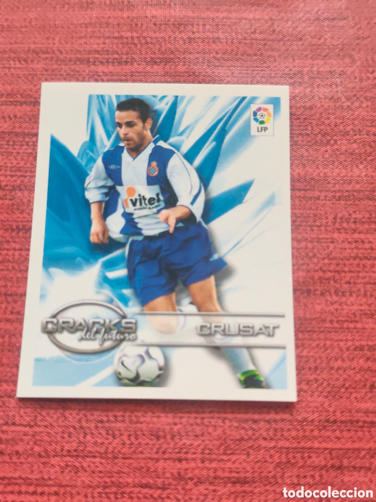 Cromos de f&uacute;tbol: 389 CRUSAT ESPANYOL SUPERLIGA DE ESTRELLAS 2002 2003