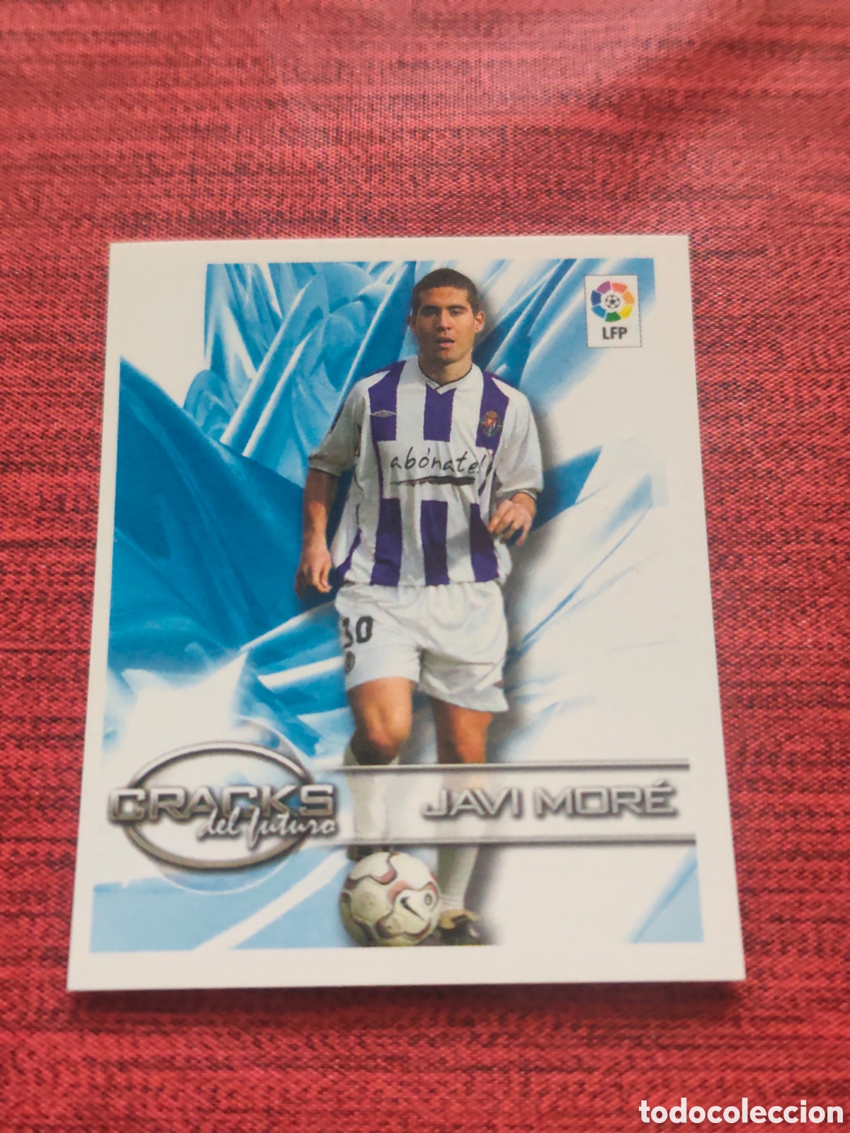 Cromos de f&uacute;tbol: 394 JAVI MOR&Eacute; REAL VALLADOLID SUPERLIGA DE ESTRELLAS 2002 2003