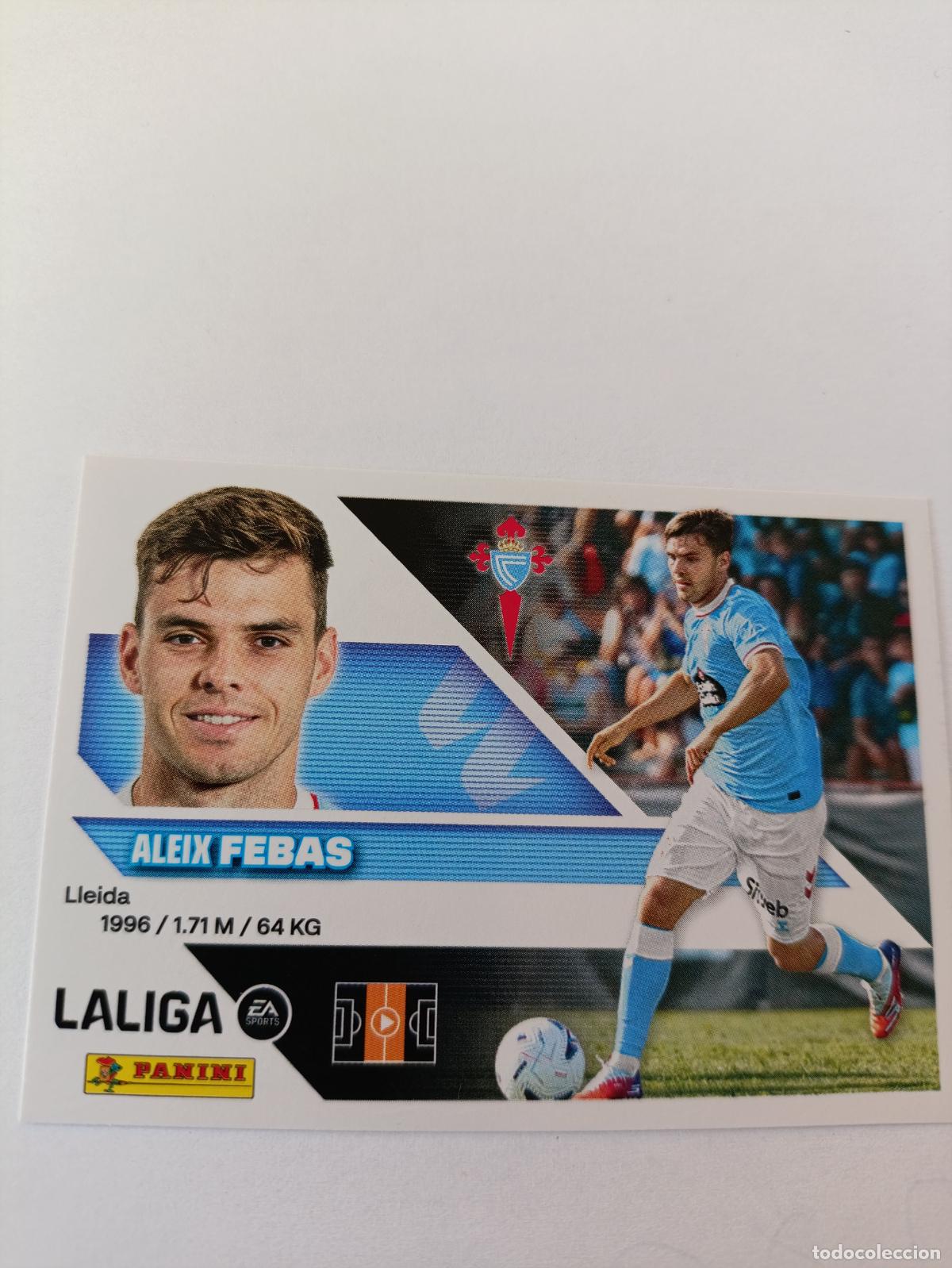 Cromos de f&uacute;tbol: LIGA ESTE 2026 2027 RC CELTA FEBAS FICHAJE N&ordm;10