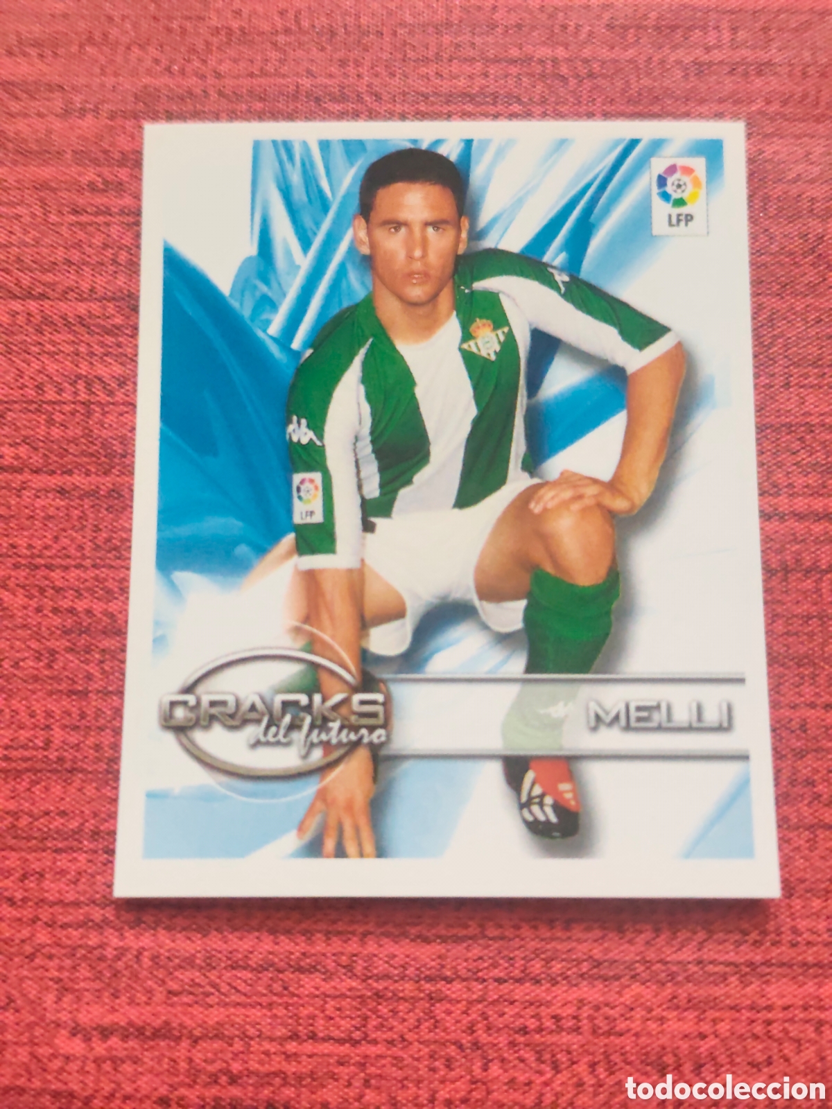 Cromos de f&uacute;tbol: 399 MELLI REAL BETIS SUPERLIGA DE ESTRELLAS 2002 2003